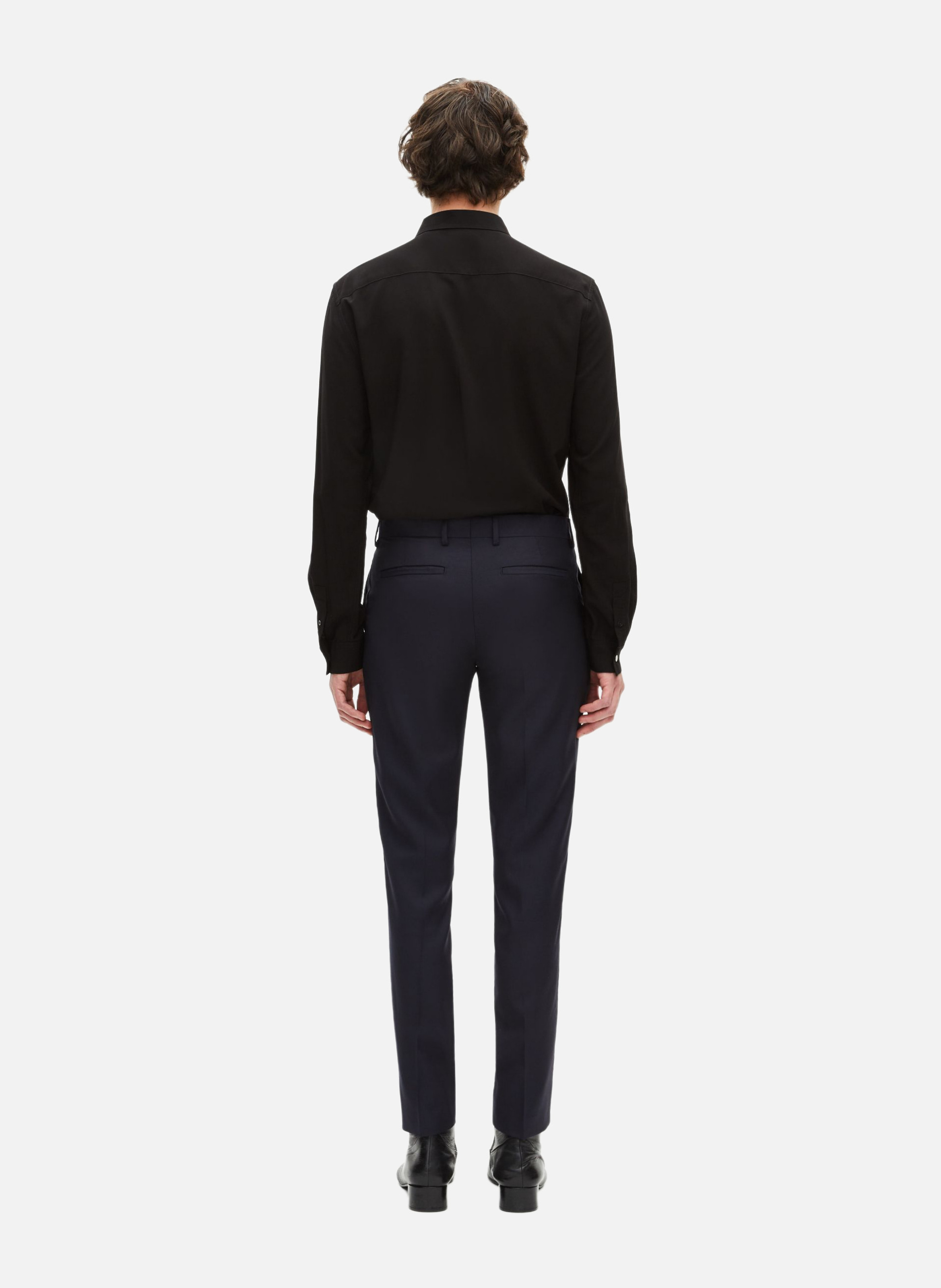 Pantalon de costume en laine coupe ajustée THE KOOPLES Bleu
