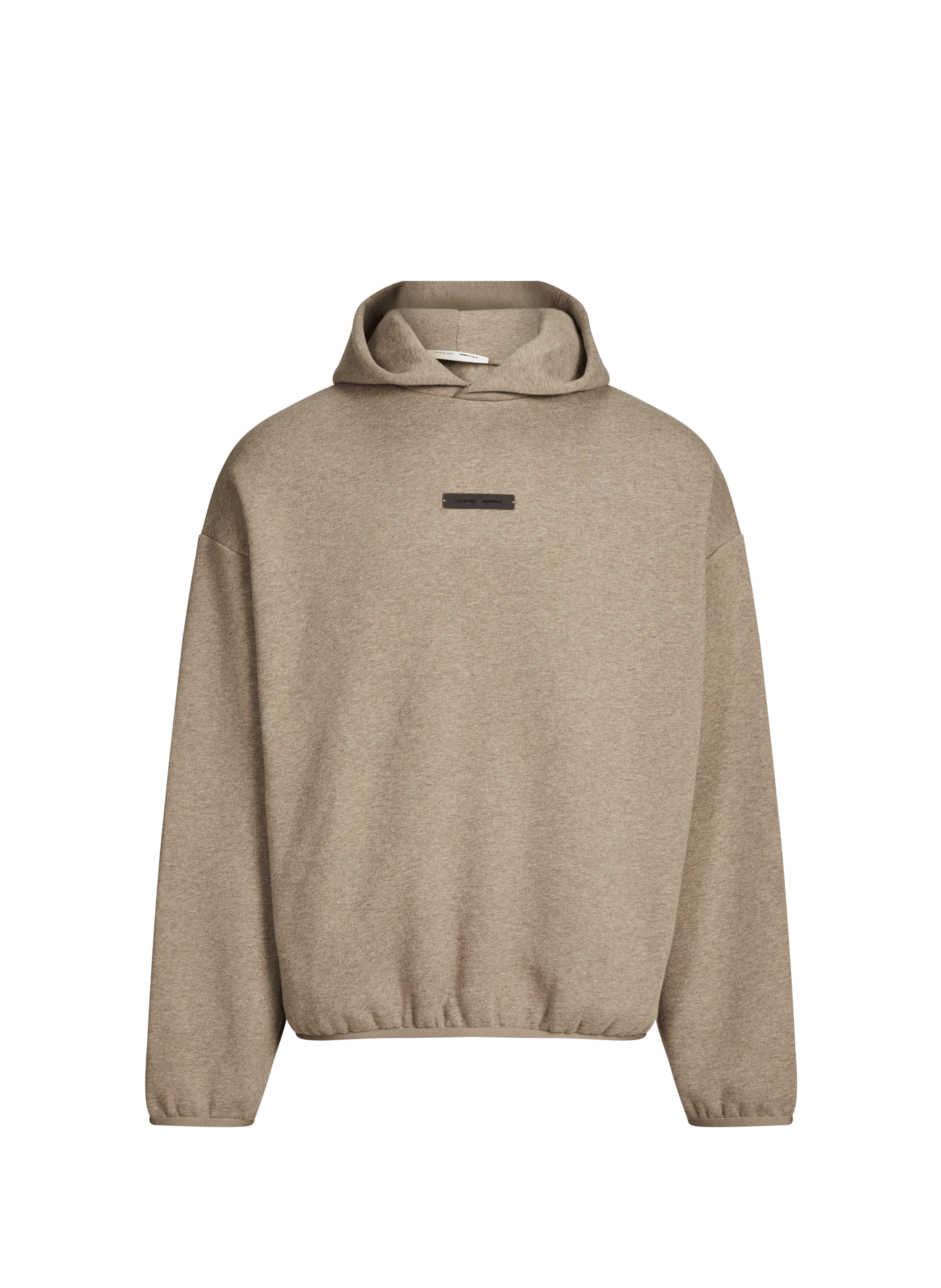 Cotton Blend Hoodie FEAR OF GOD ESSENTIALS Grey