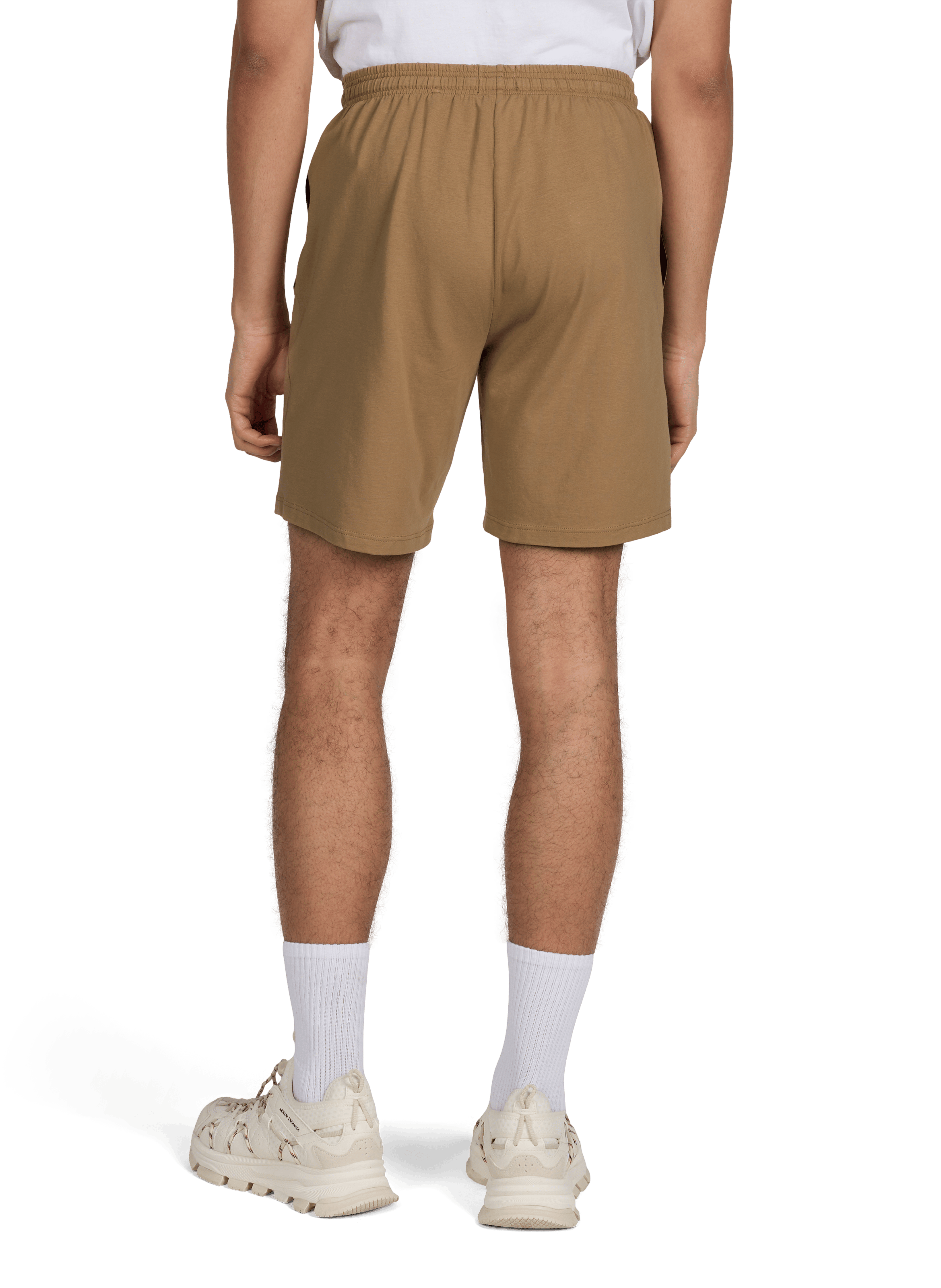 Short droit en coton mélangé BOSS Beige