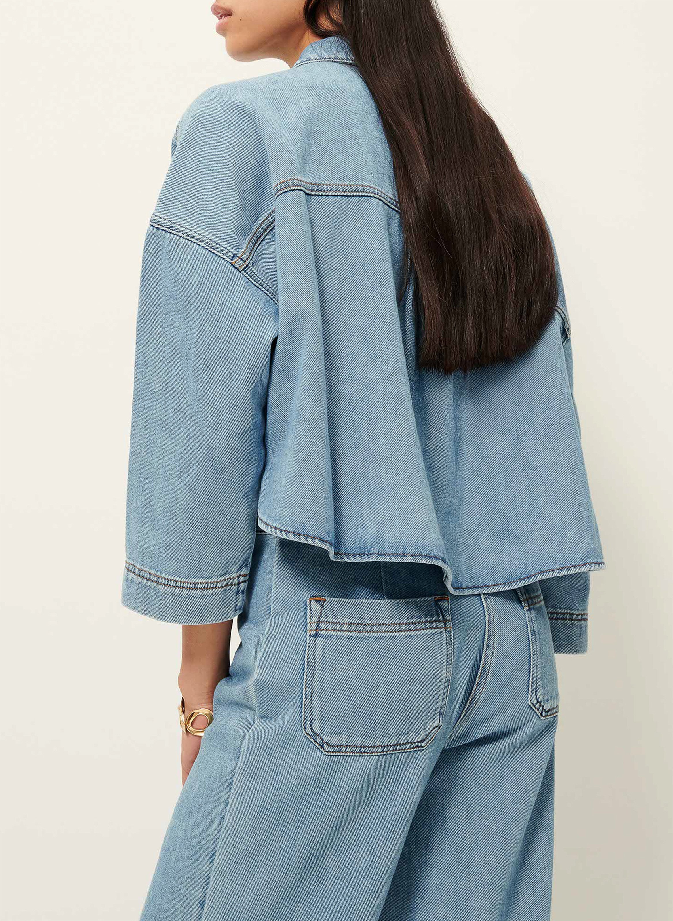 Jean droit en coton campomoro SESSUN Bleu