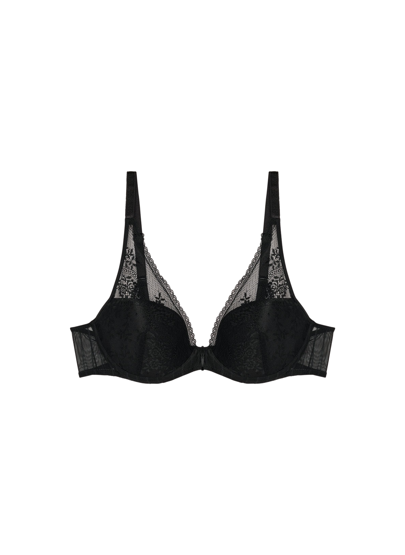 Floral Lace Maddie Bra PASSIONATA Black