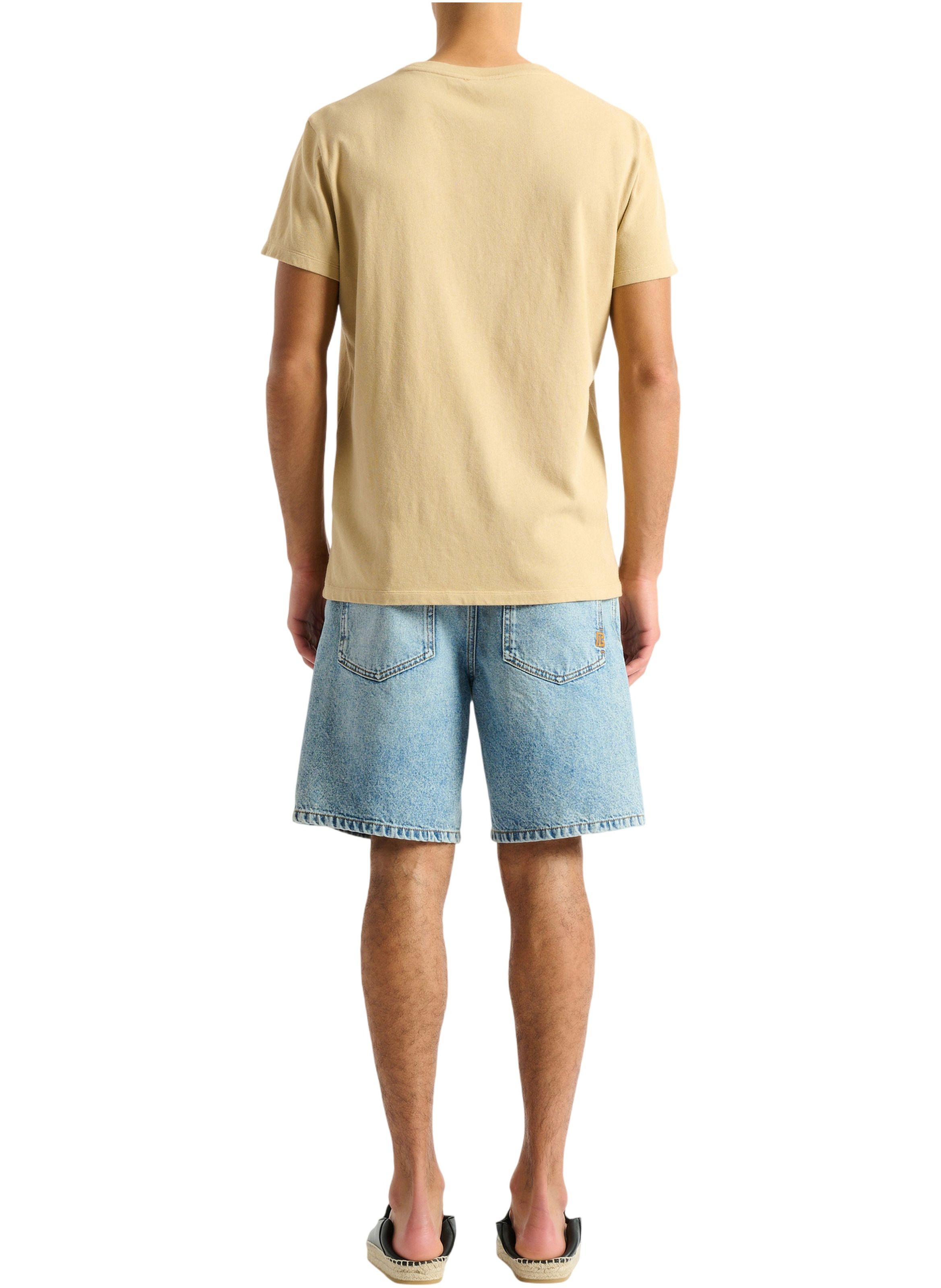 T-shirt balmain vintage brodé BALMAIN Beige