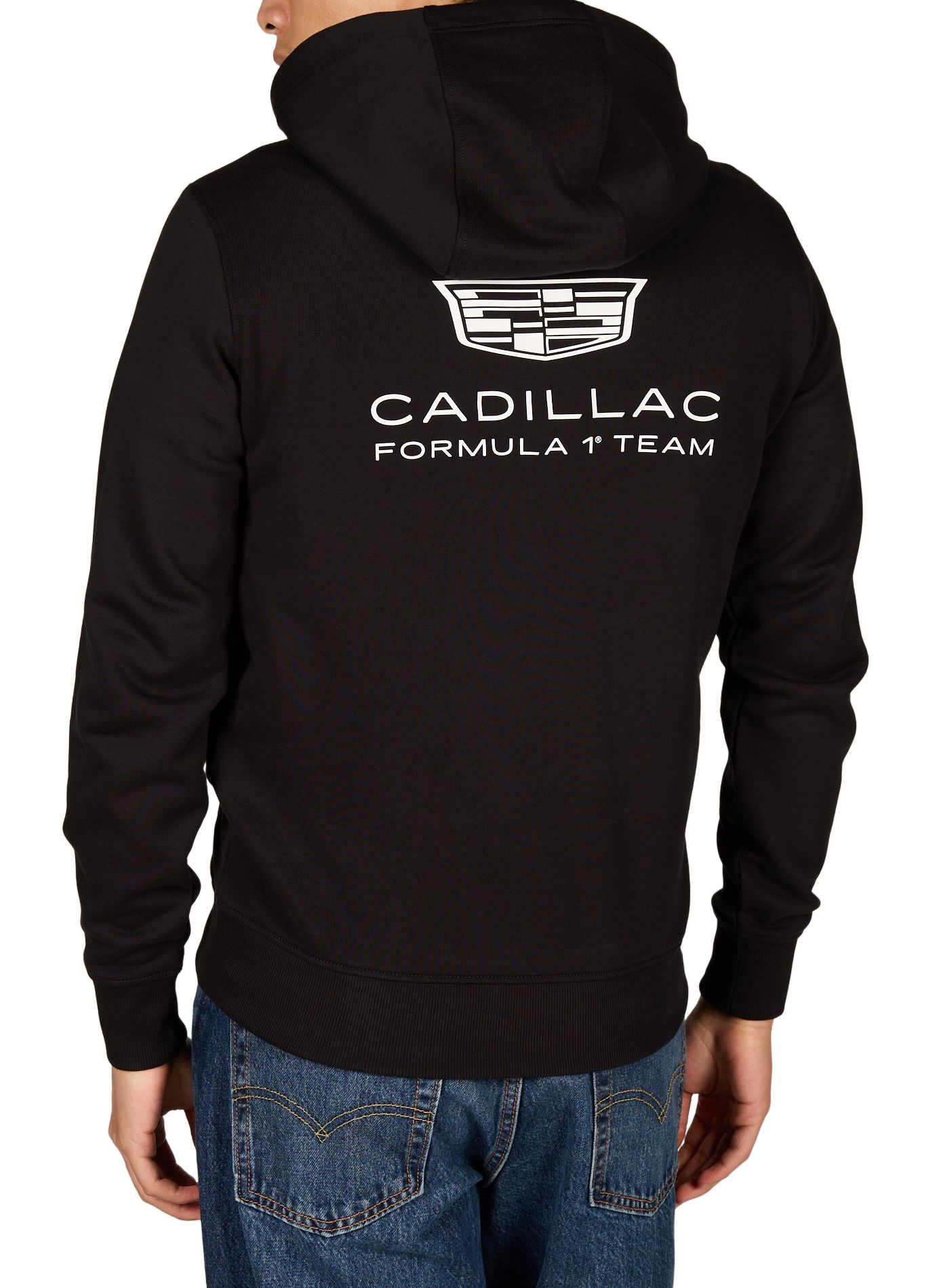 Sweatshirt Cadillac F1 Team à logo en coton TOMMY HILFIGER Noir