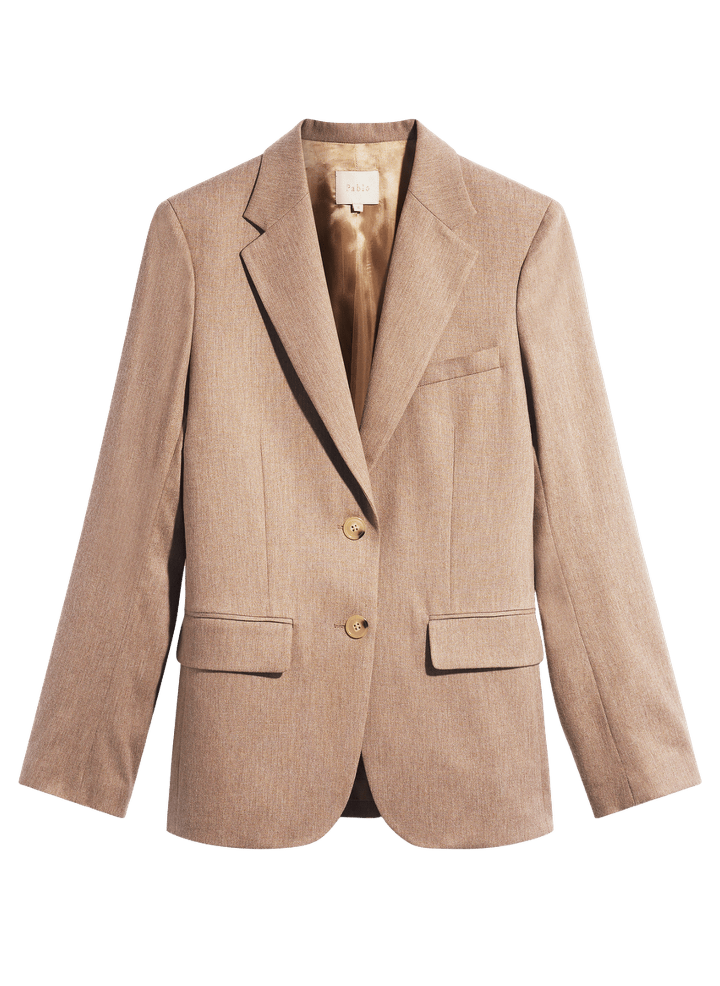 Blazer en flanelle - jean PABLO Beige
