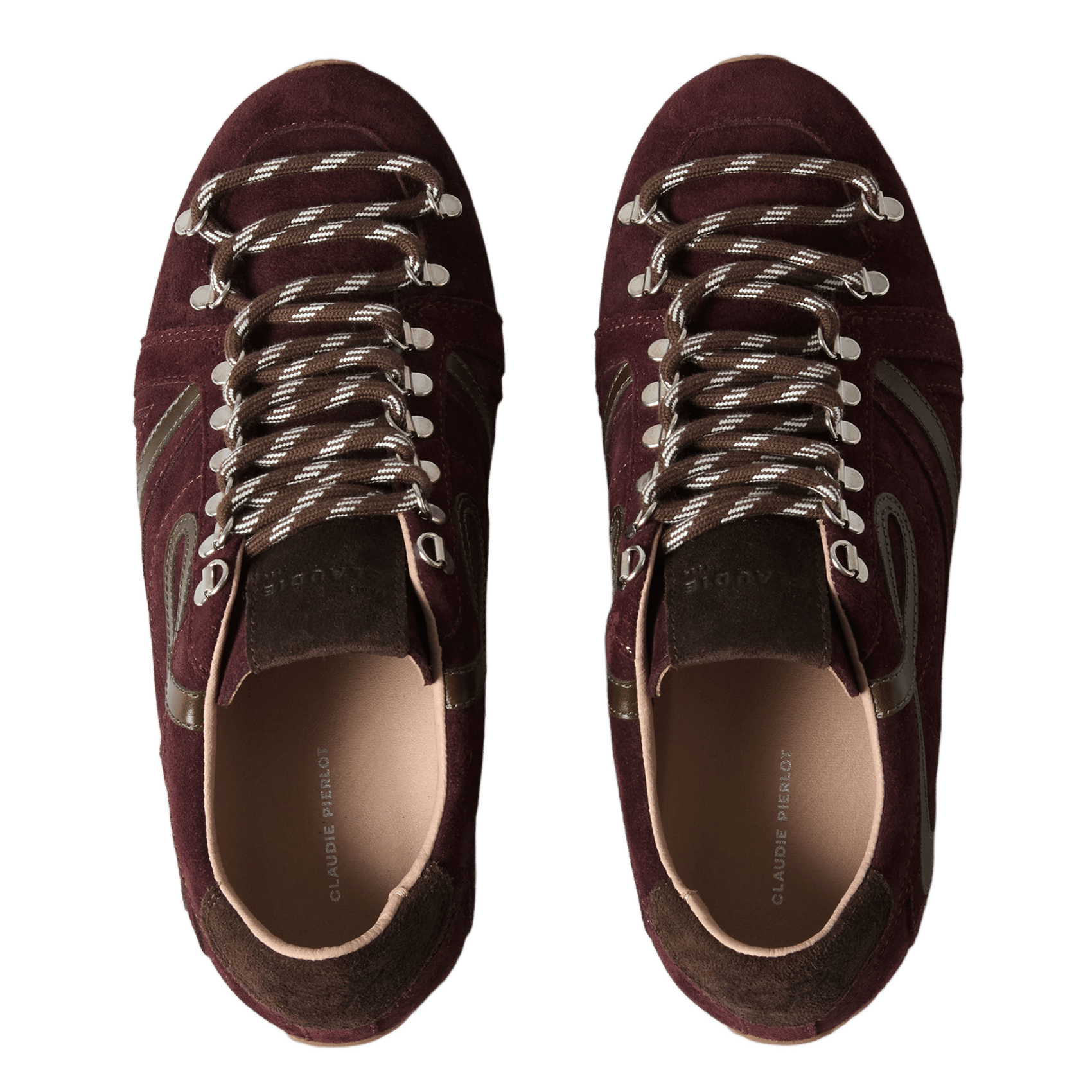 Baskets basses à lacets CLAUDIE PIERLOT Rouge
