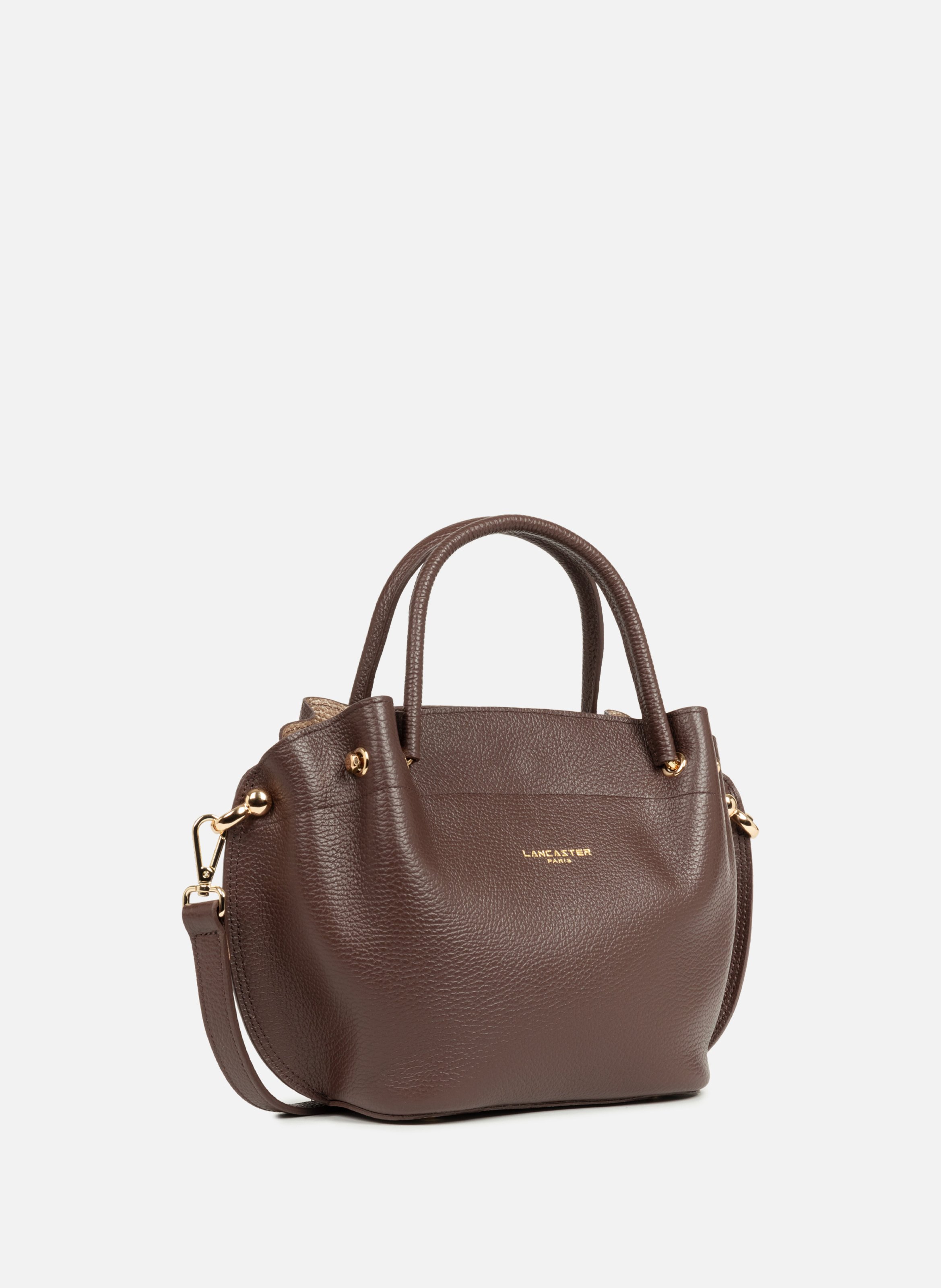 Sac à main - foulonné double louisa | Marron LANCASTER Femme