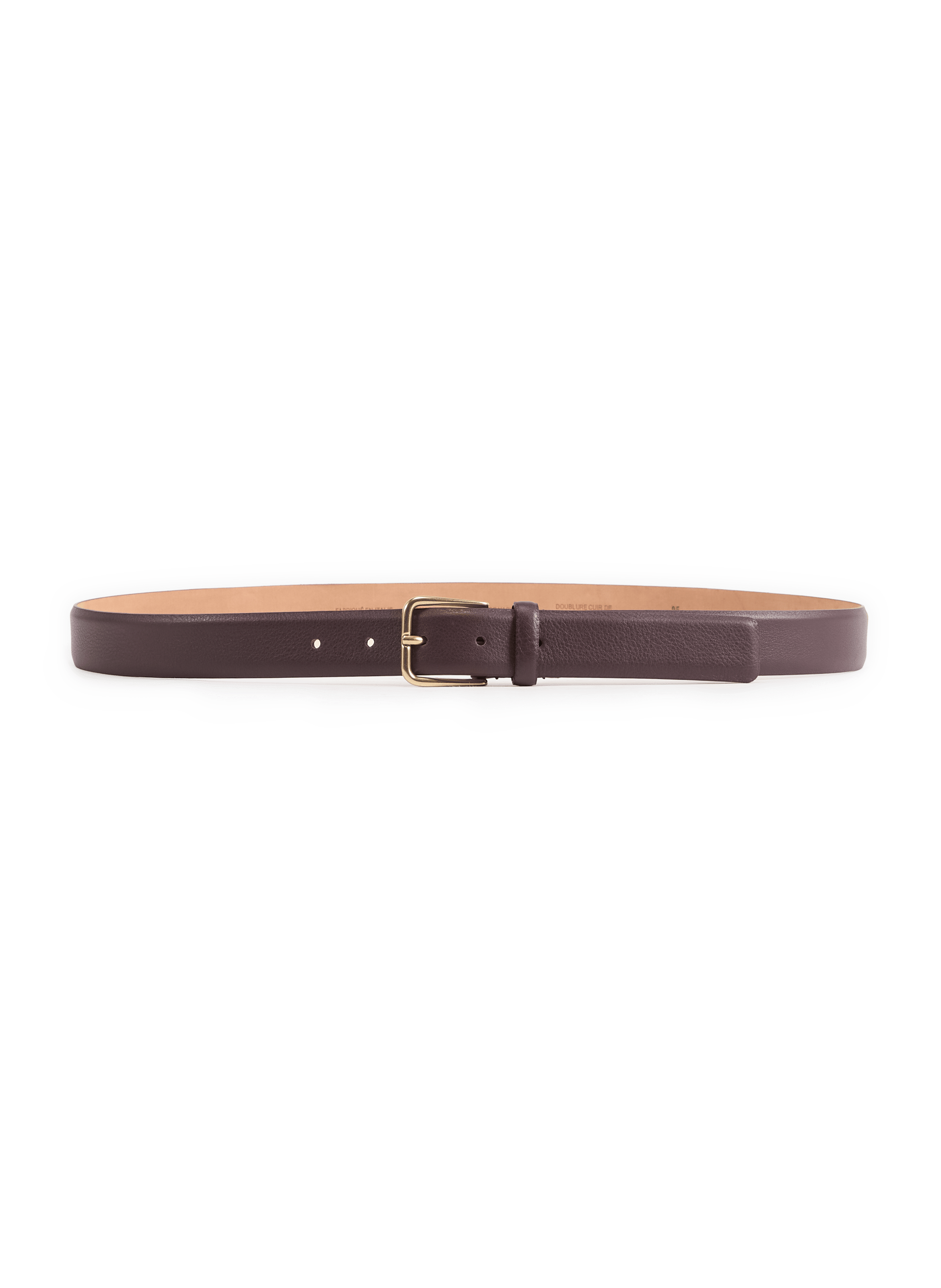 Leather belt  SAISON 1865 Red