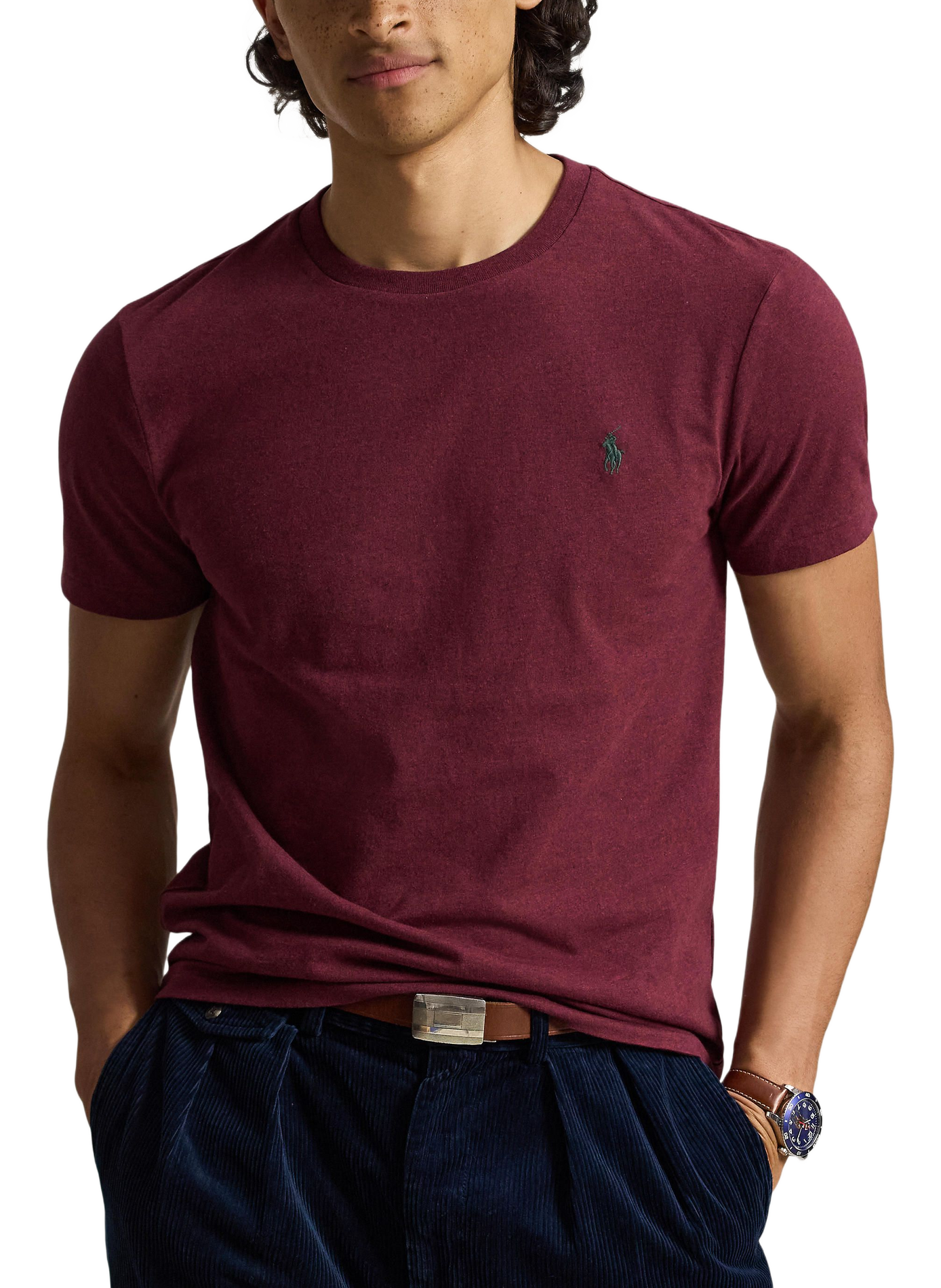 Katoenen T-shirt POLO RALPH LAUREN Rood