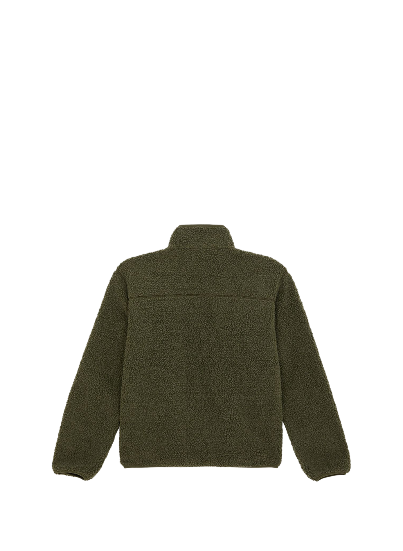Straight fleece jacket with high collar DICKIES Green