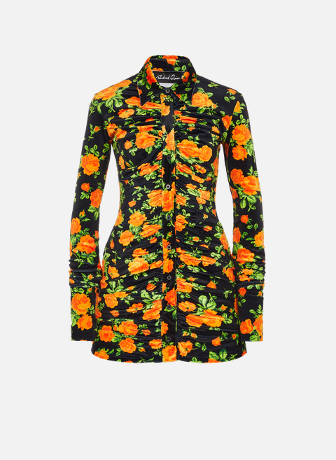 Floral patterned shirt dress MulticolorRICHARD QUINN 