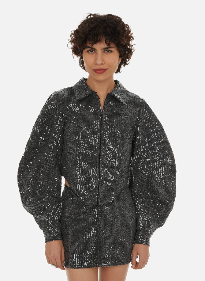 ROTATE sequin jacket