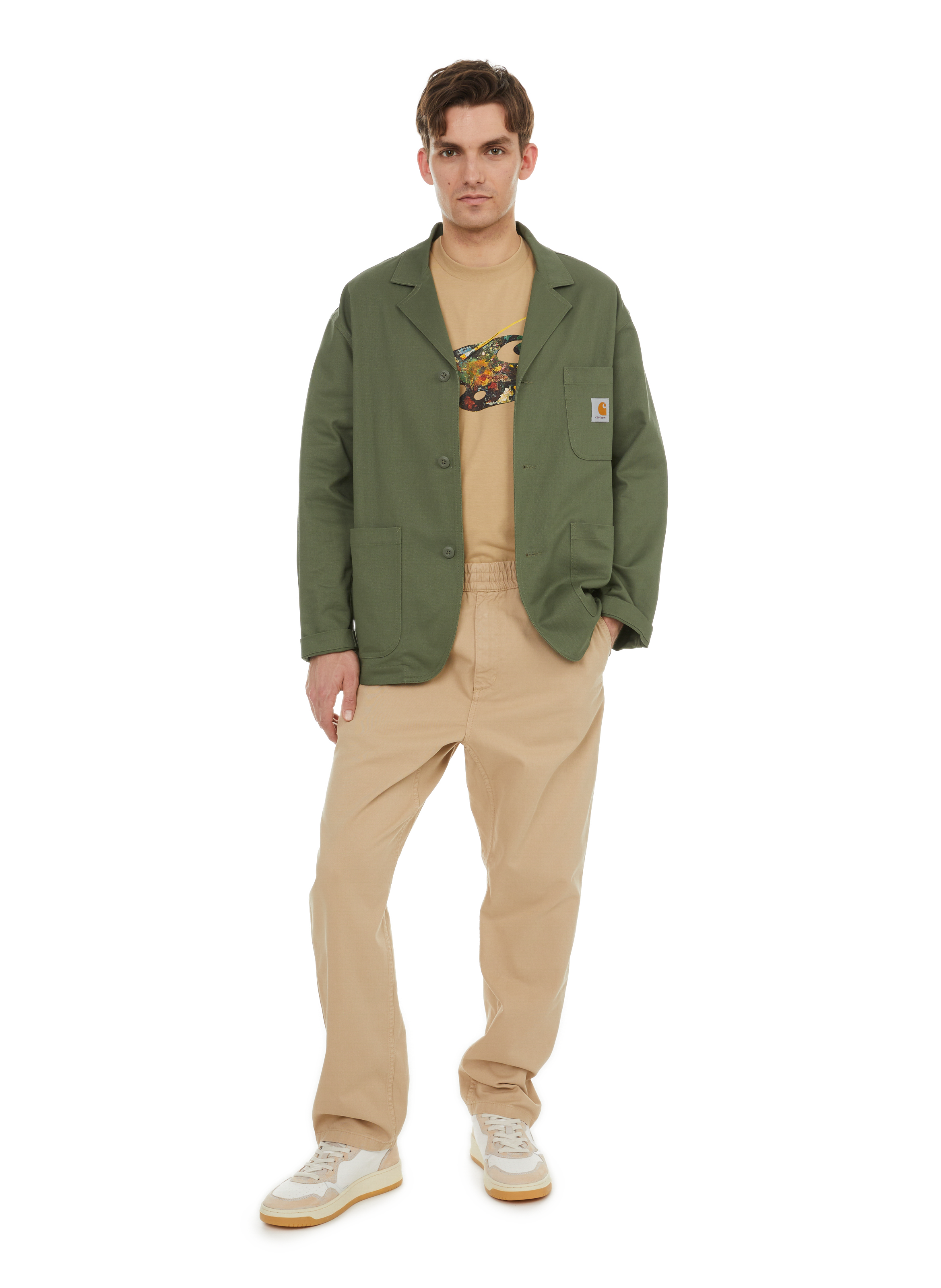 Flint Pant cotton trousers CARHARTT WIP Beige