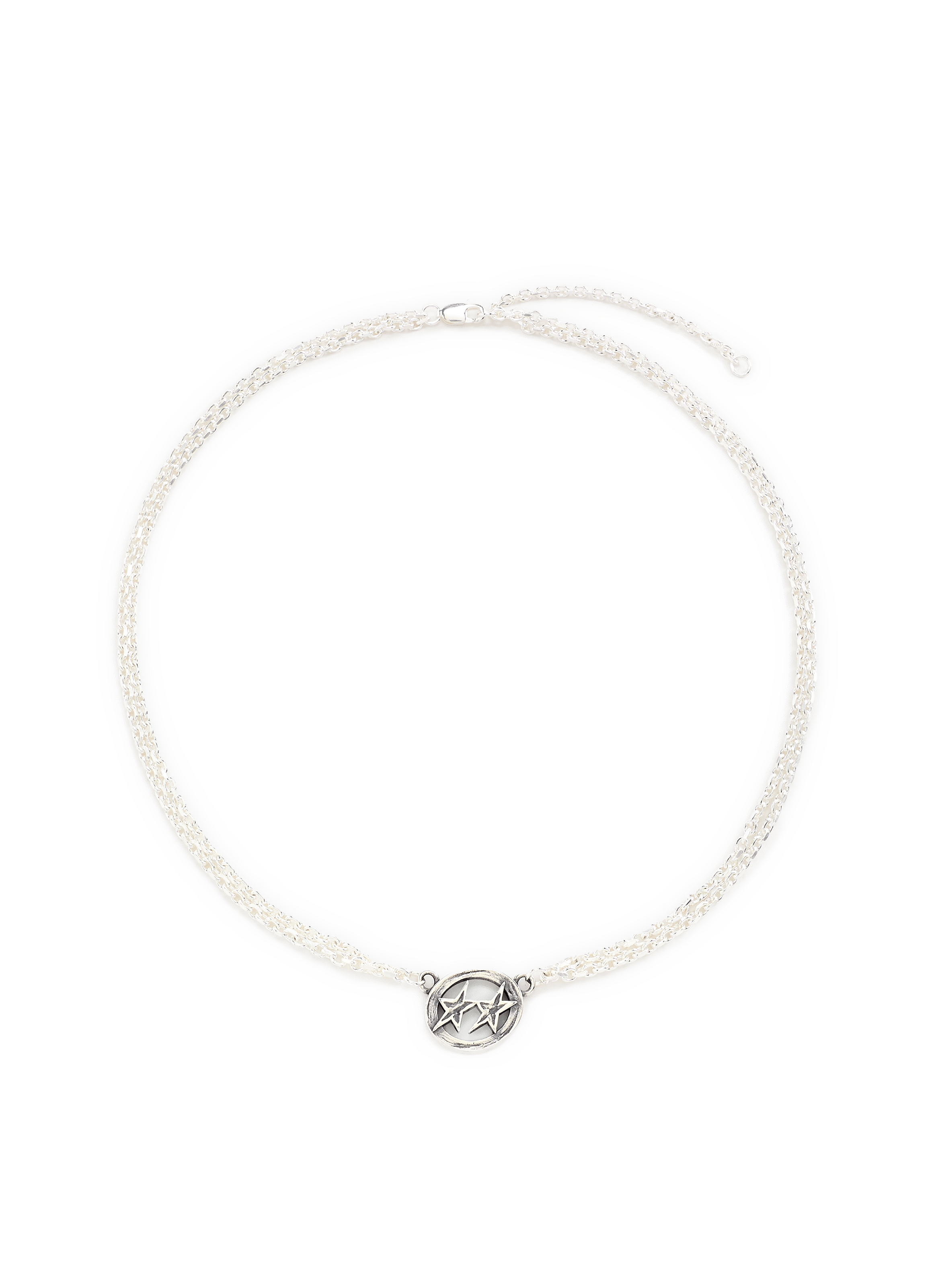 Collier à double chaîne Icon TWO JEYS Argent