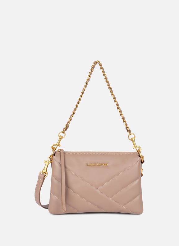 Small clutch - Soft Matelassé Pink by LANCASTER LANCASTER Small clutch - Soft Matelassé Pink