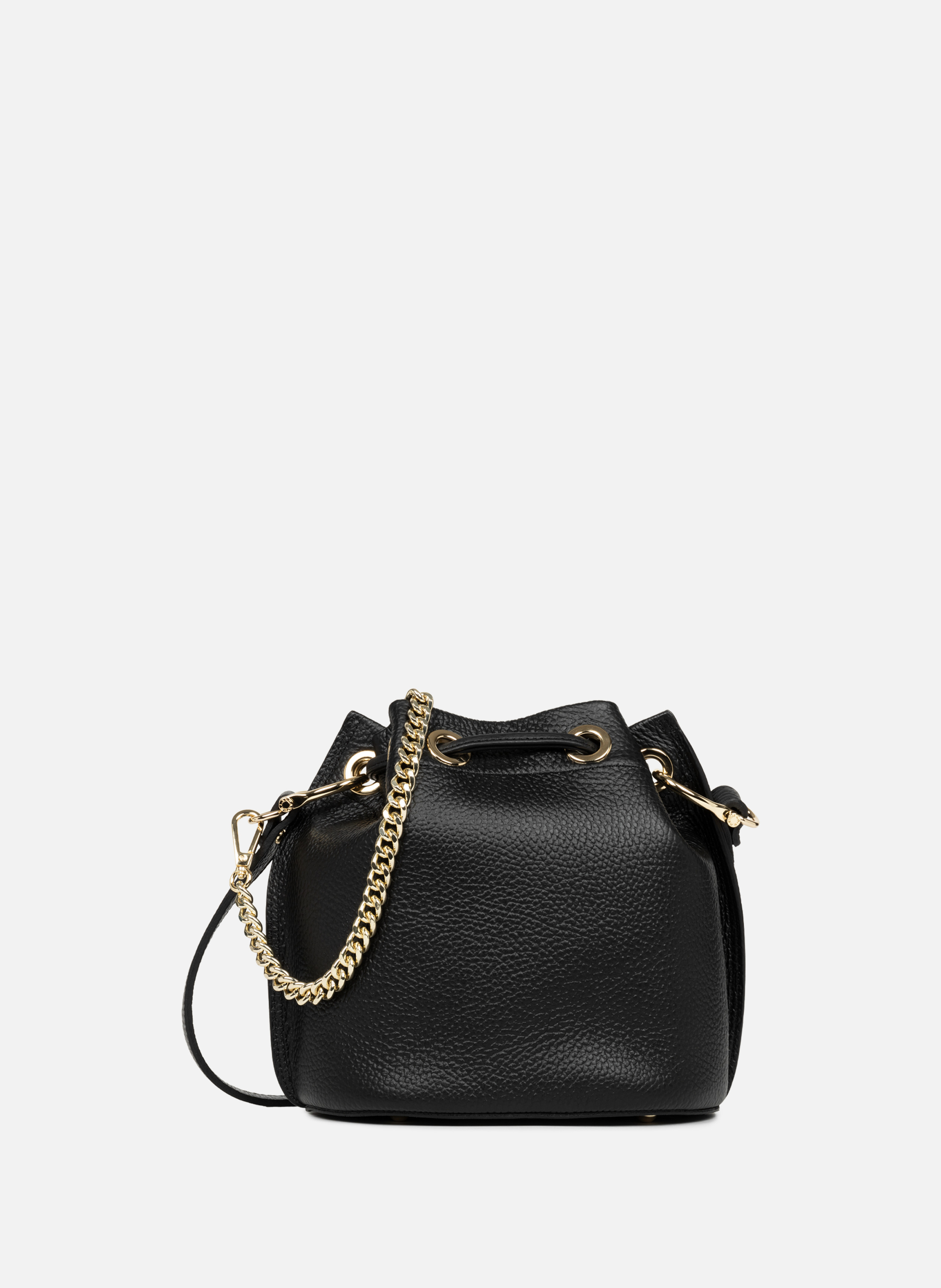 Petit sac bourse - alba double LANCASTER Noir