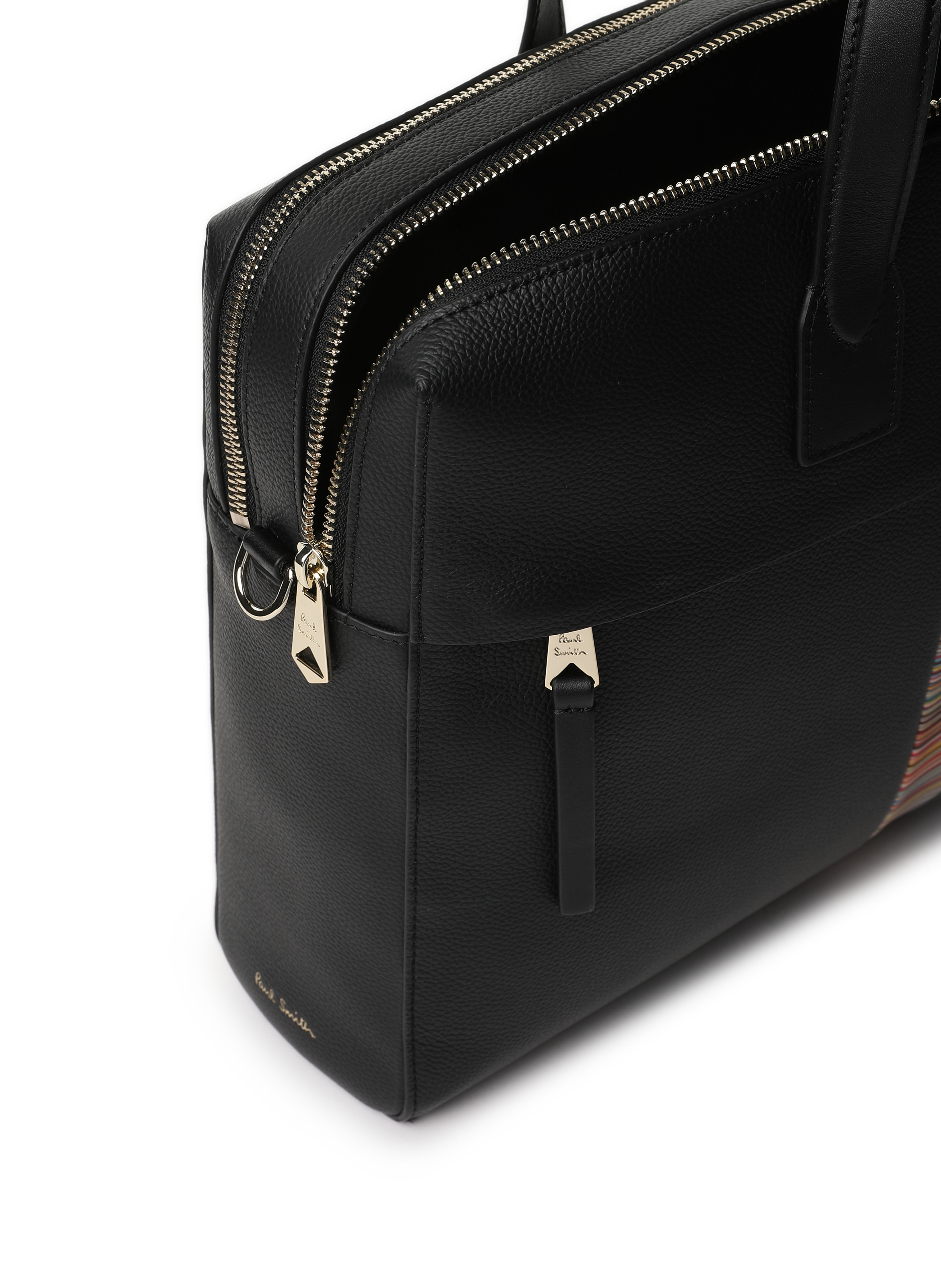 Leather briefcase PAUL SMITH Black