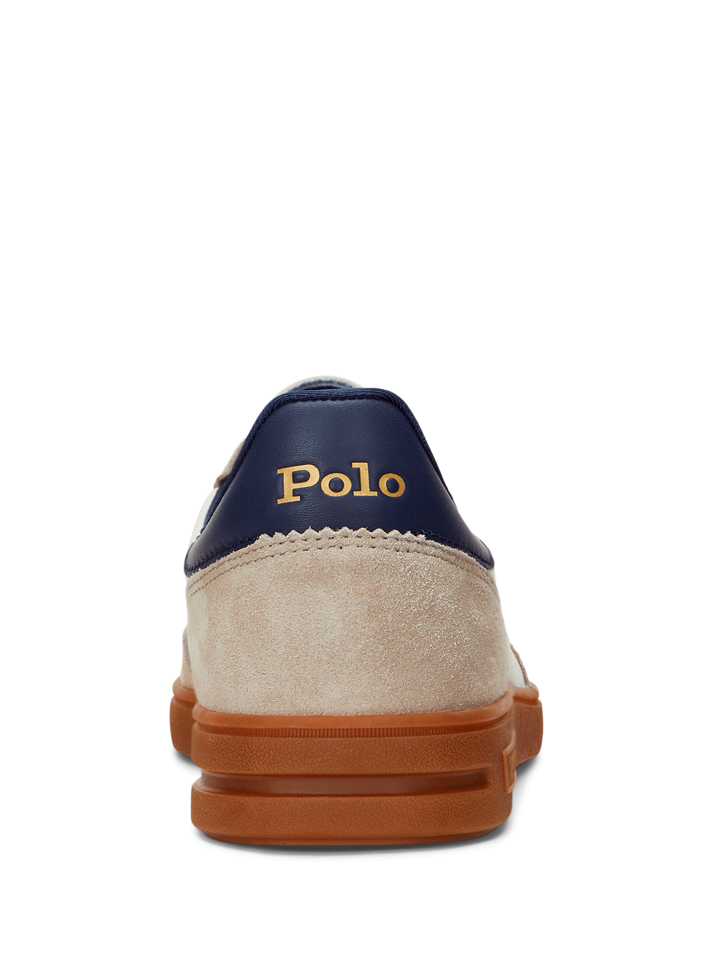 Bi-material leather sneakers POLO RALPH LAUREN Multicolour