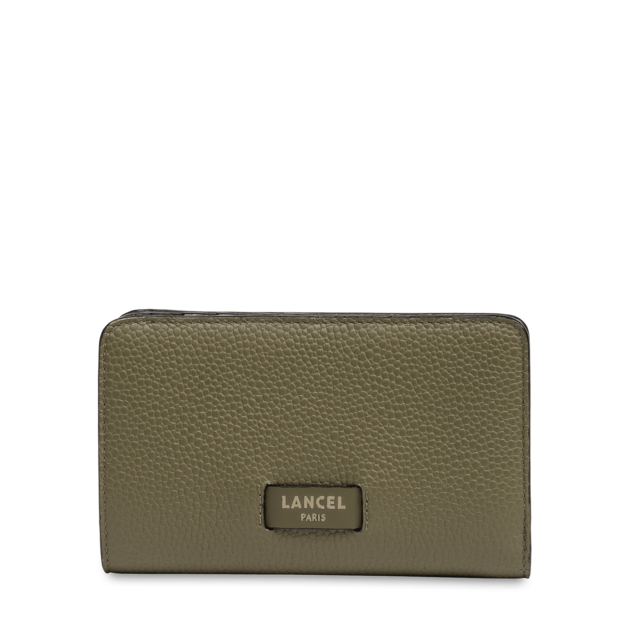 Portefeuille rectangulaire zippé ninon de lancel en cuir LANCEL Vert