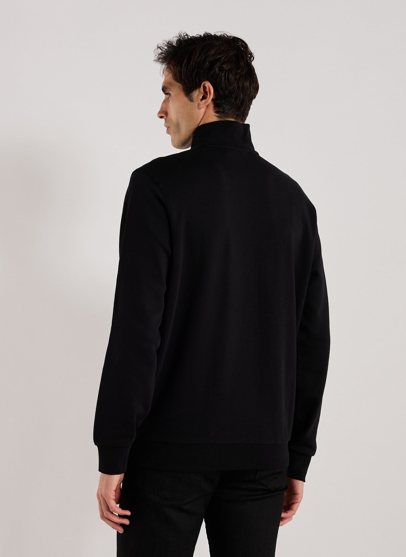 Cotton cardigan LYLE & SCOTT Black