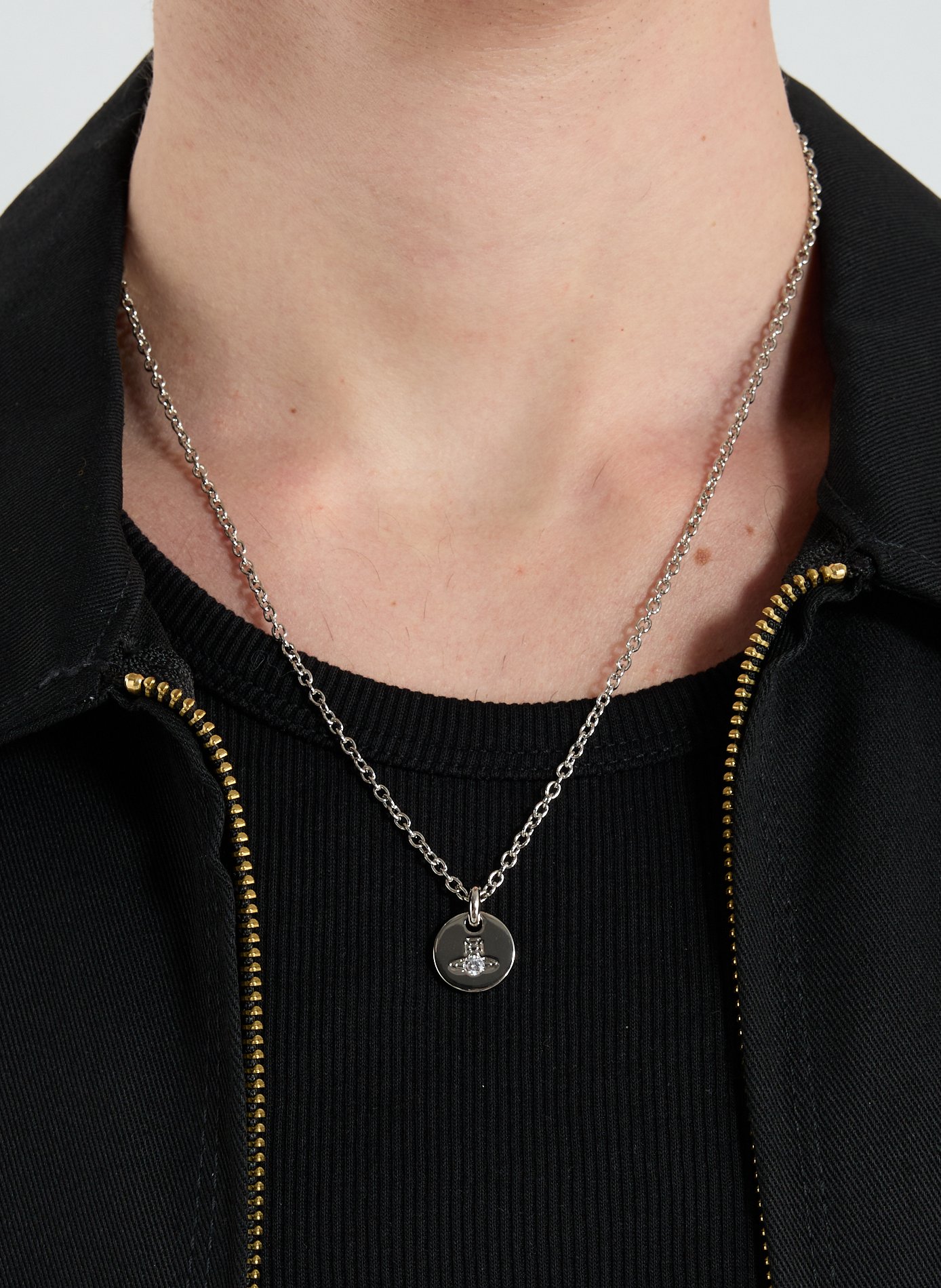 Collier avec pendentif  Lewis VIVIENNE WESTWOOD Argent