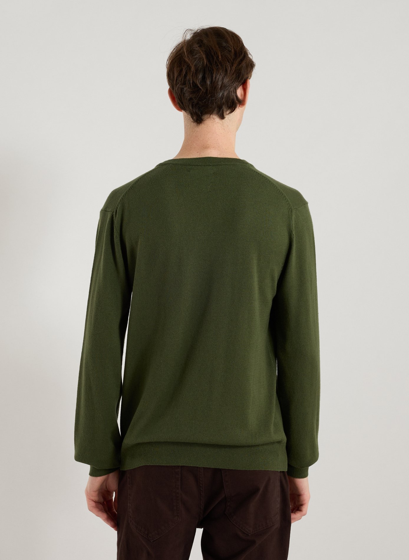 Cotton jumper GANT Green