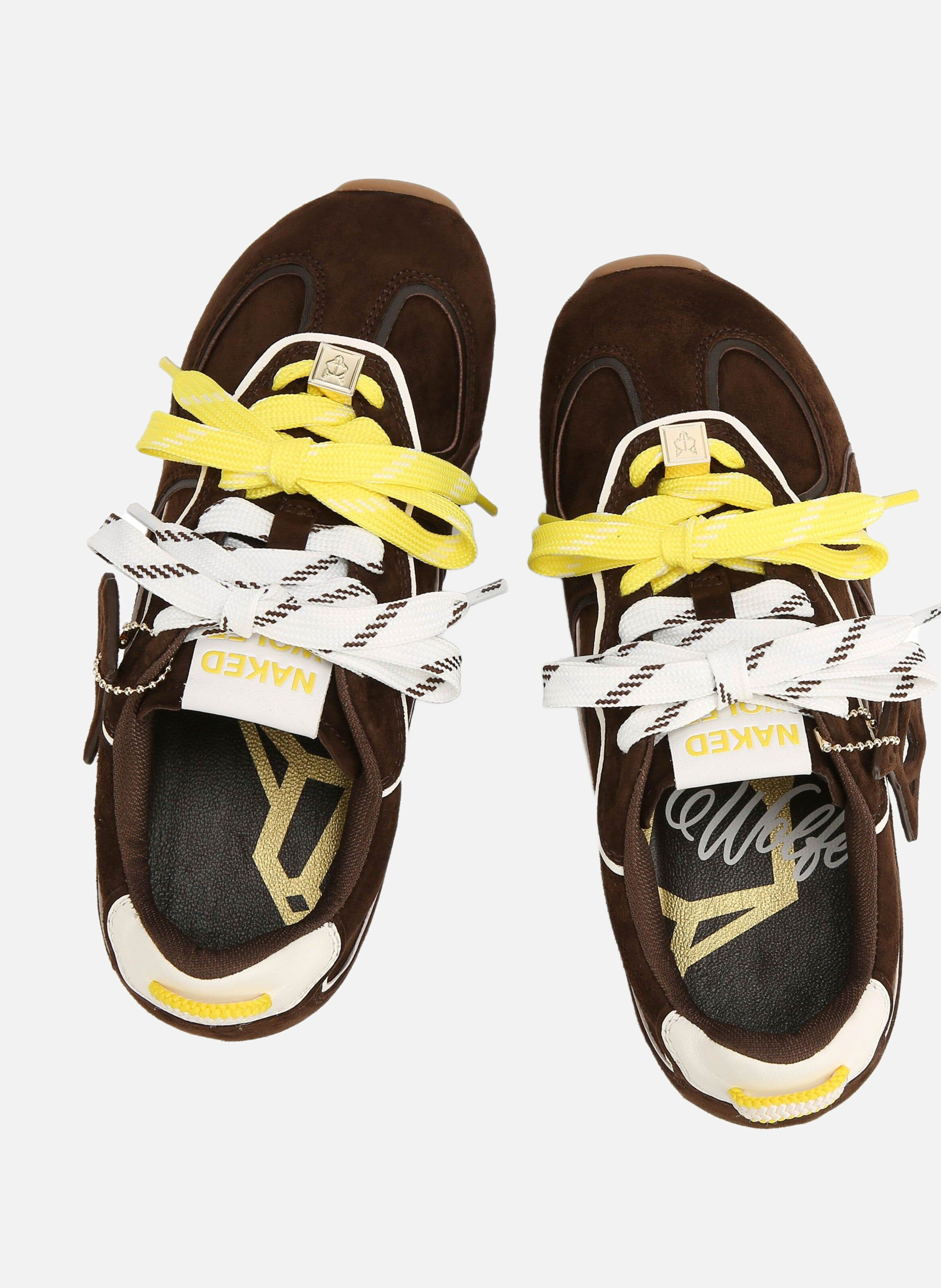 Baskets adored NAKED WOLFE Marron