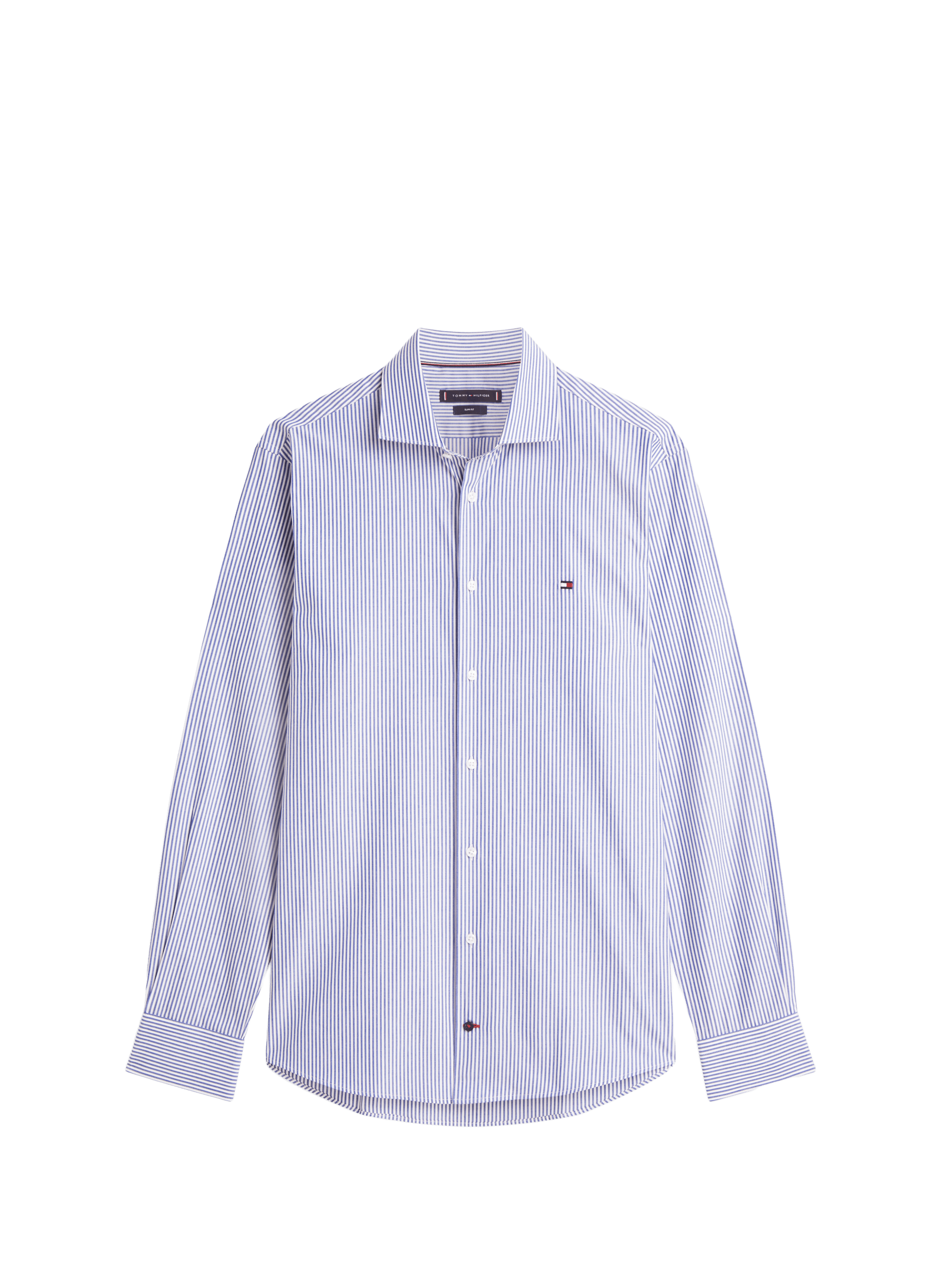 Chemise à manches longues à rayures TOMMY HILFIGER Bleu