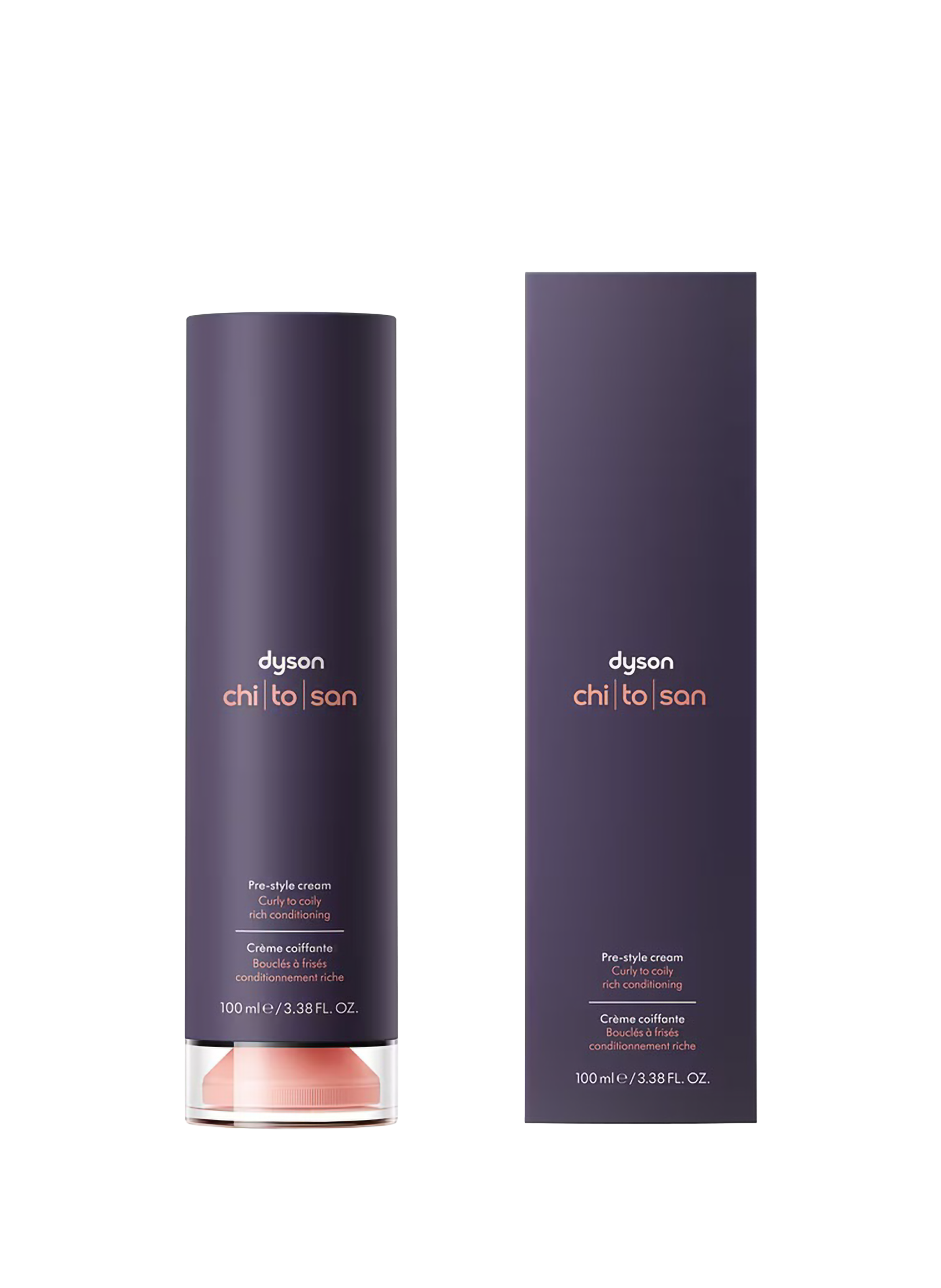 Recharge Styling Cream for Curly to Frizzy Hair - Rich Treatment DYSON No color