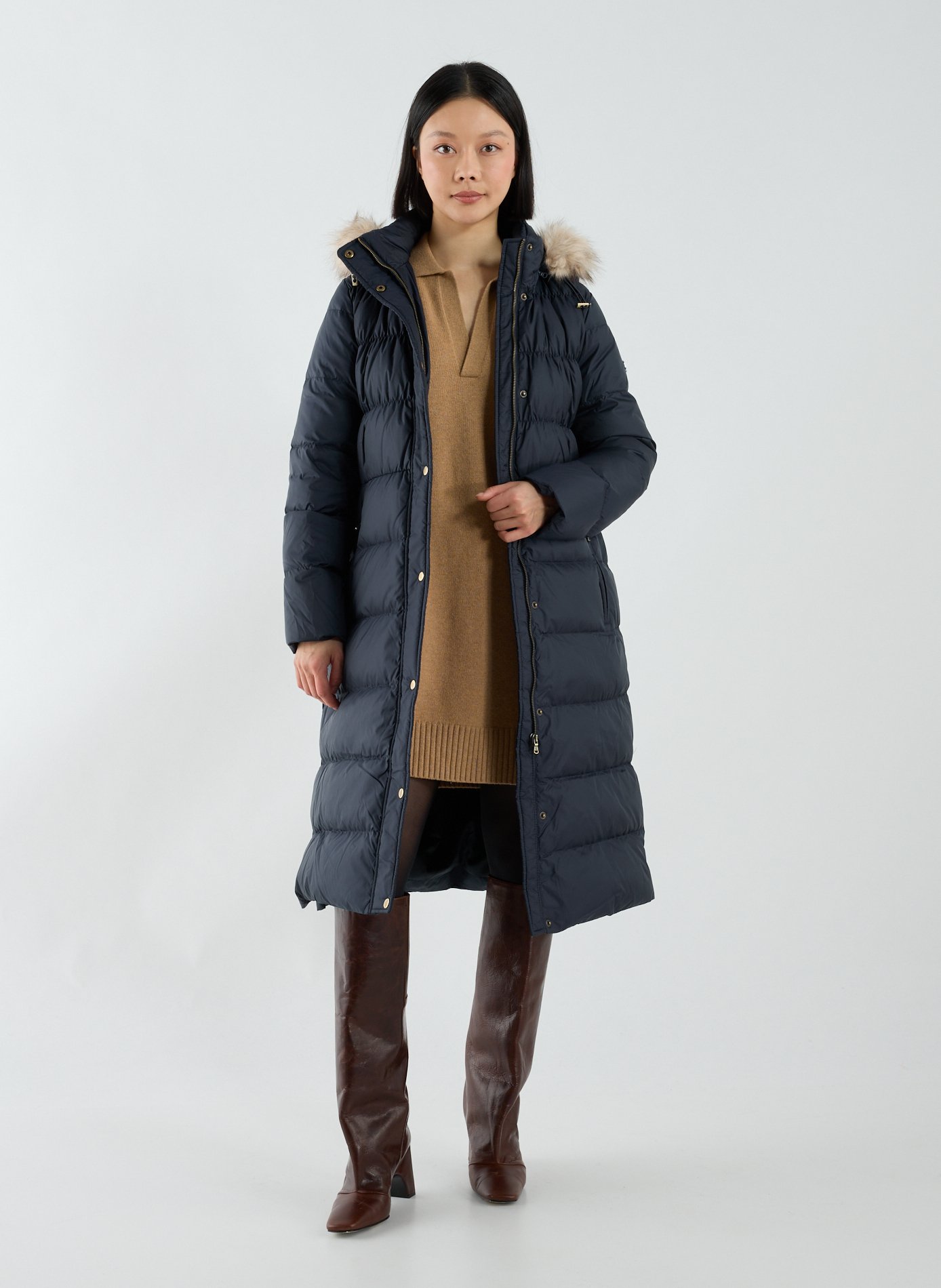 Manteau matelassé LAUREN Bleu