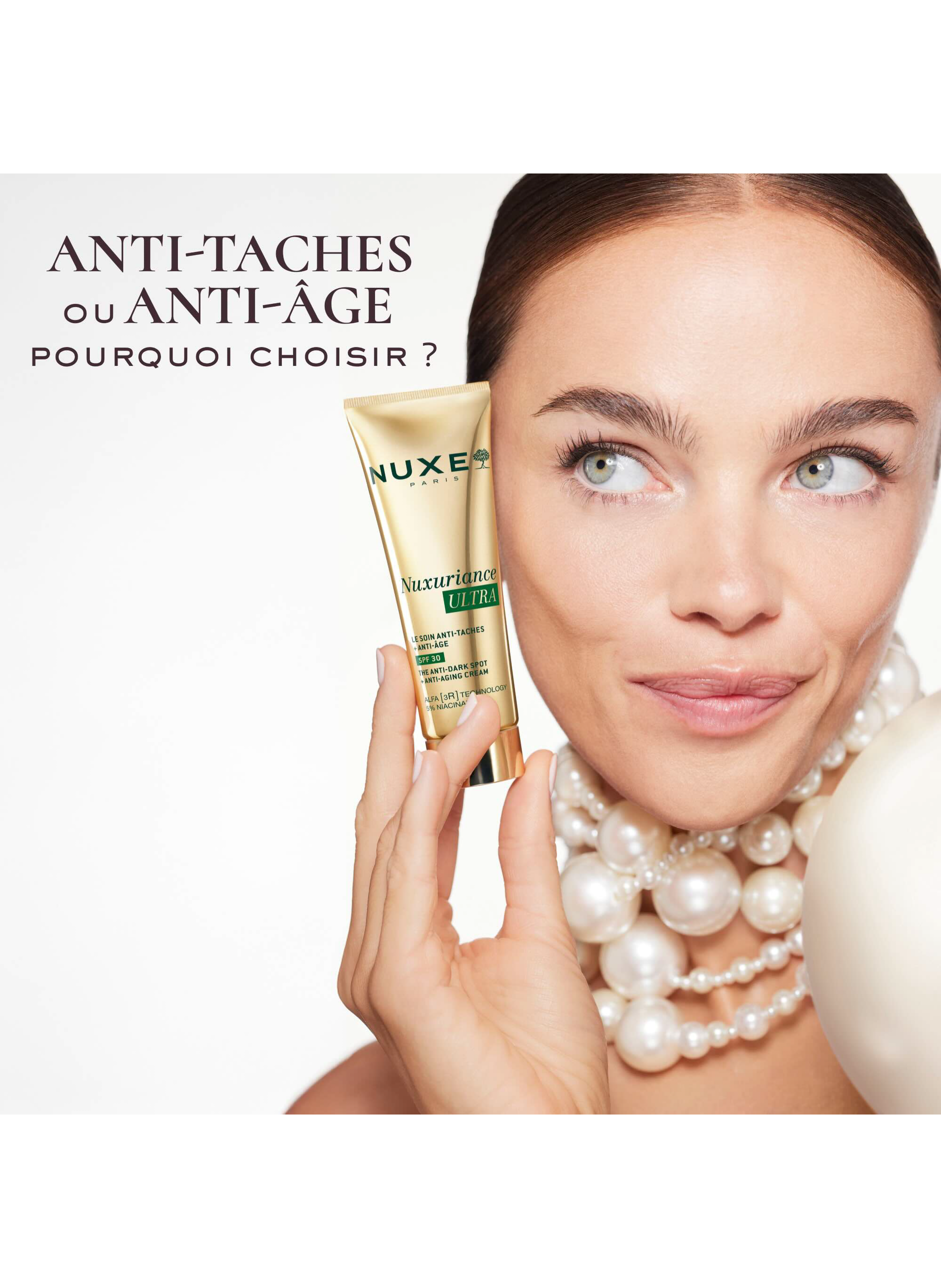 Nuxuriance Ultra Le Soin Anti-Taches + Anti-Âge SPF30 NUXE No color