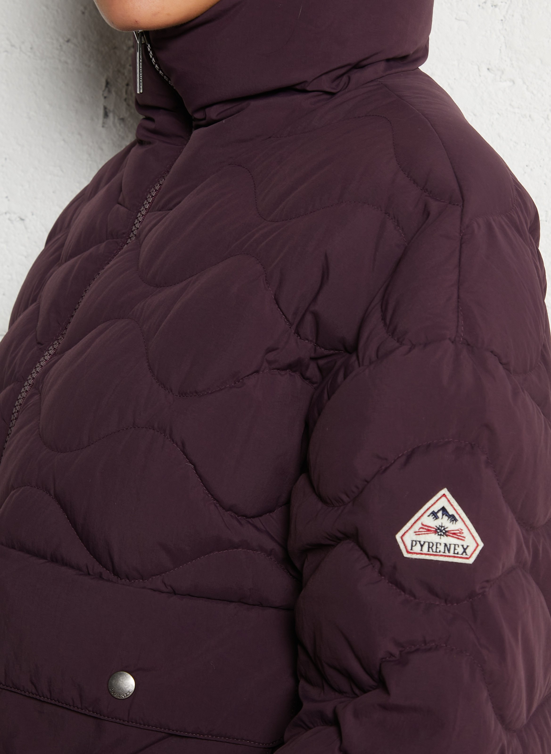 Doudoune ample matelassée unie enola PYRENEX Violet