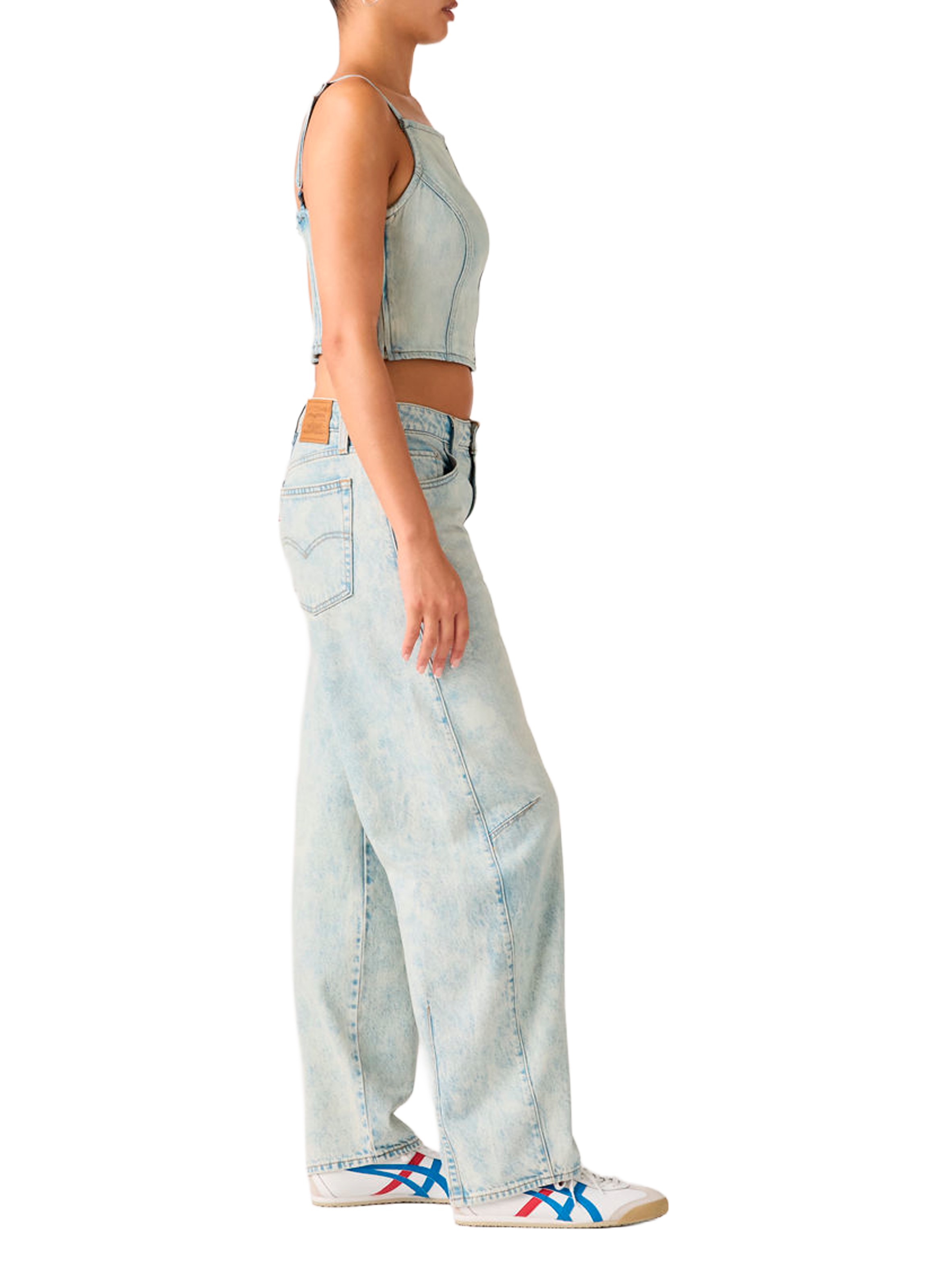 Jean Baggy Dad Barrel en coton LEVI'S Bleu