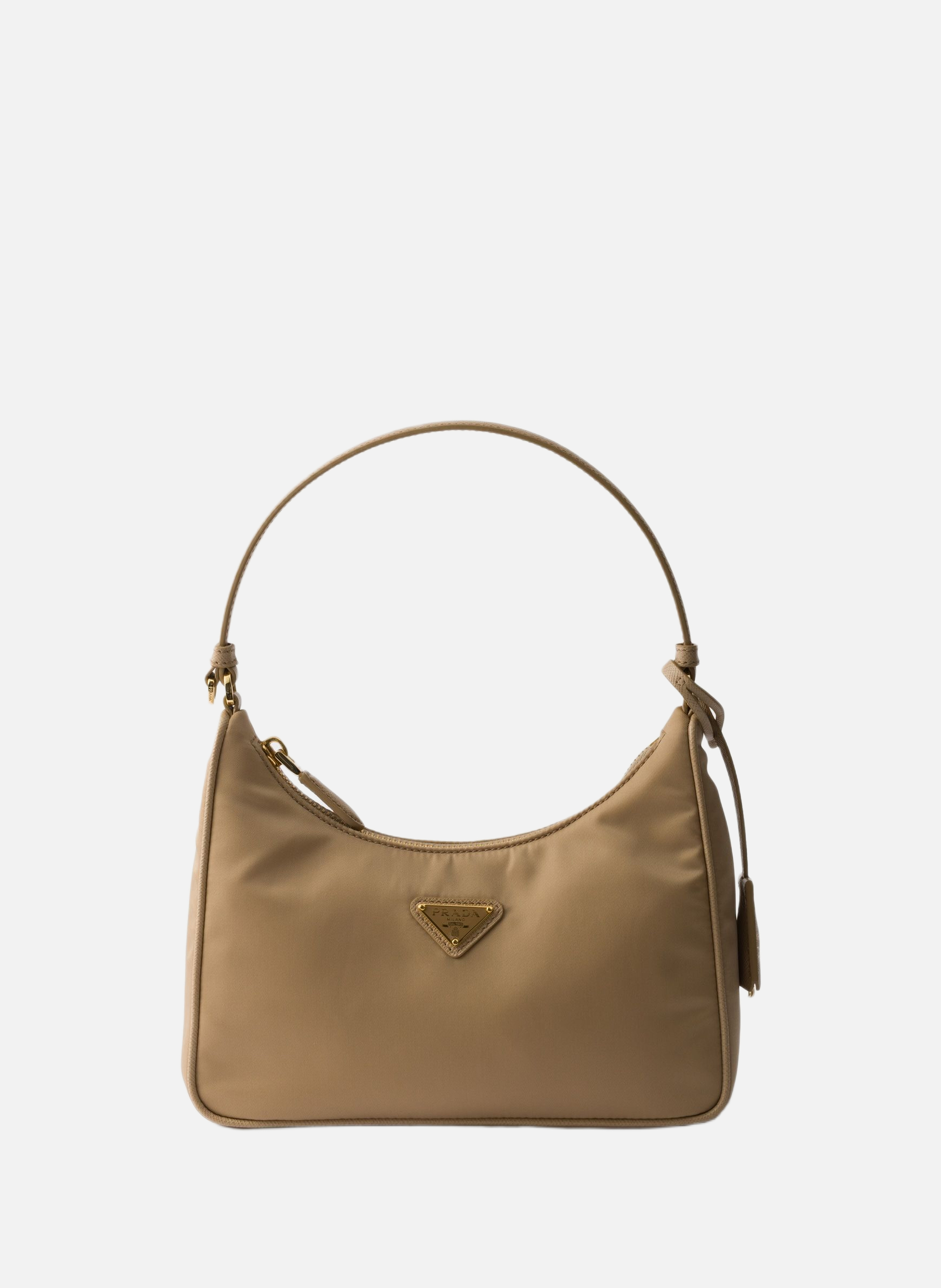 Mini sac prada re-edition 2005 en re-nylon PRADA Marron