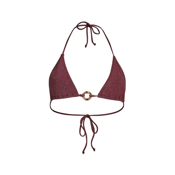 Haut de maillot triangle à paillette Haut de maillot triangle à paillette
