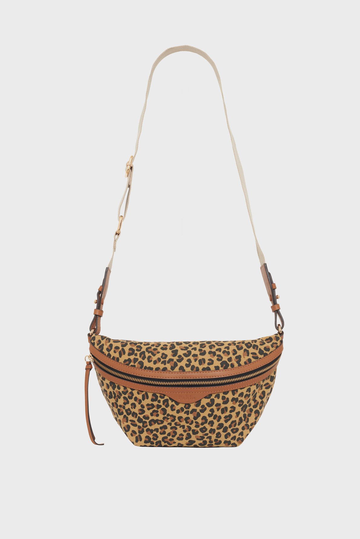 Sac banane en toile léopard - abbie PABLO Multicolore