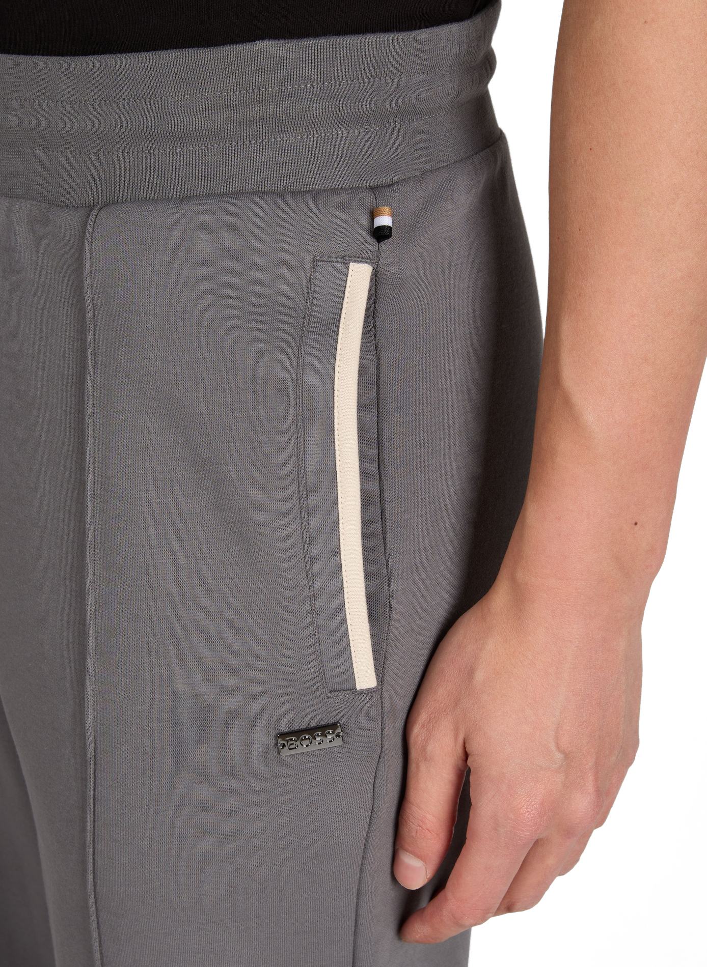 Cotton-blend joggers BOSS Grey