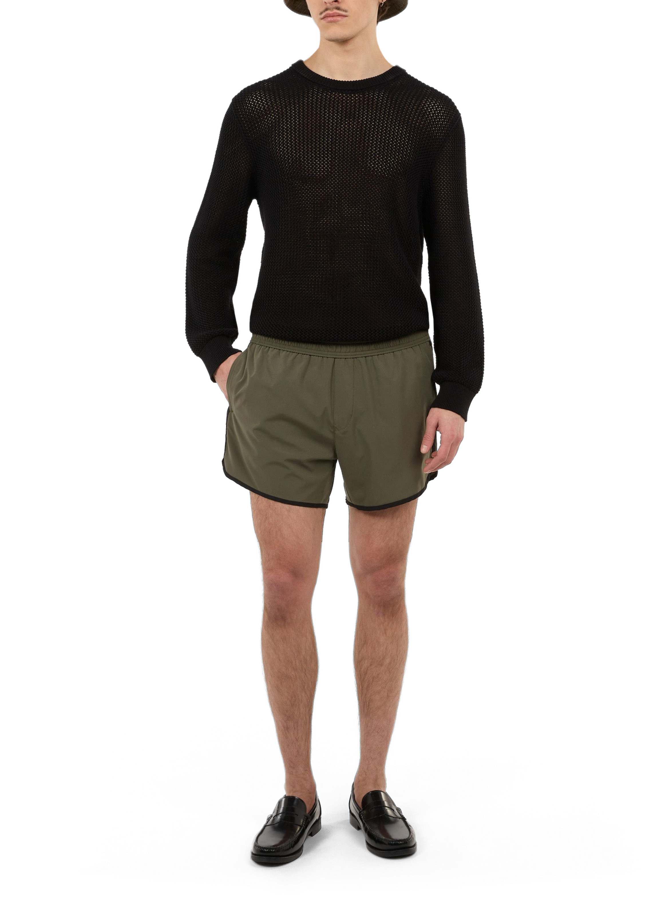 Short Hit with drawstrings SAISON 1865 Khaki