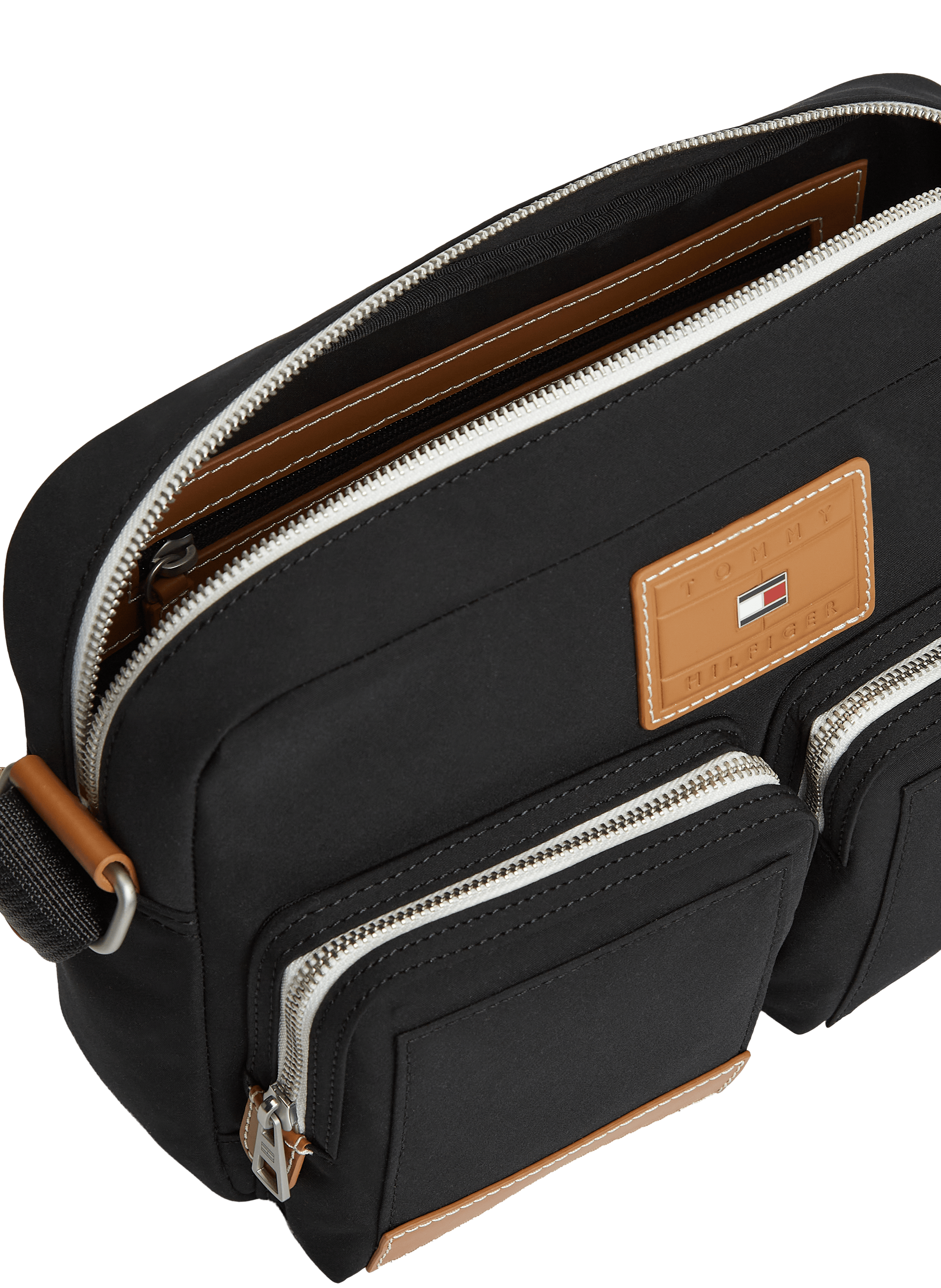 Crossbody bag with multiple pockets TOMMY HILFIGER Black