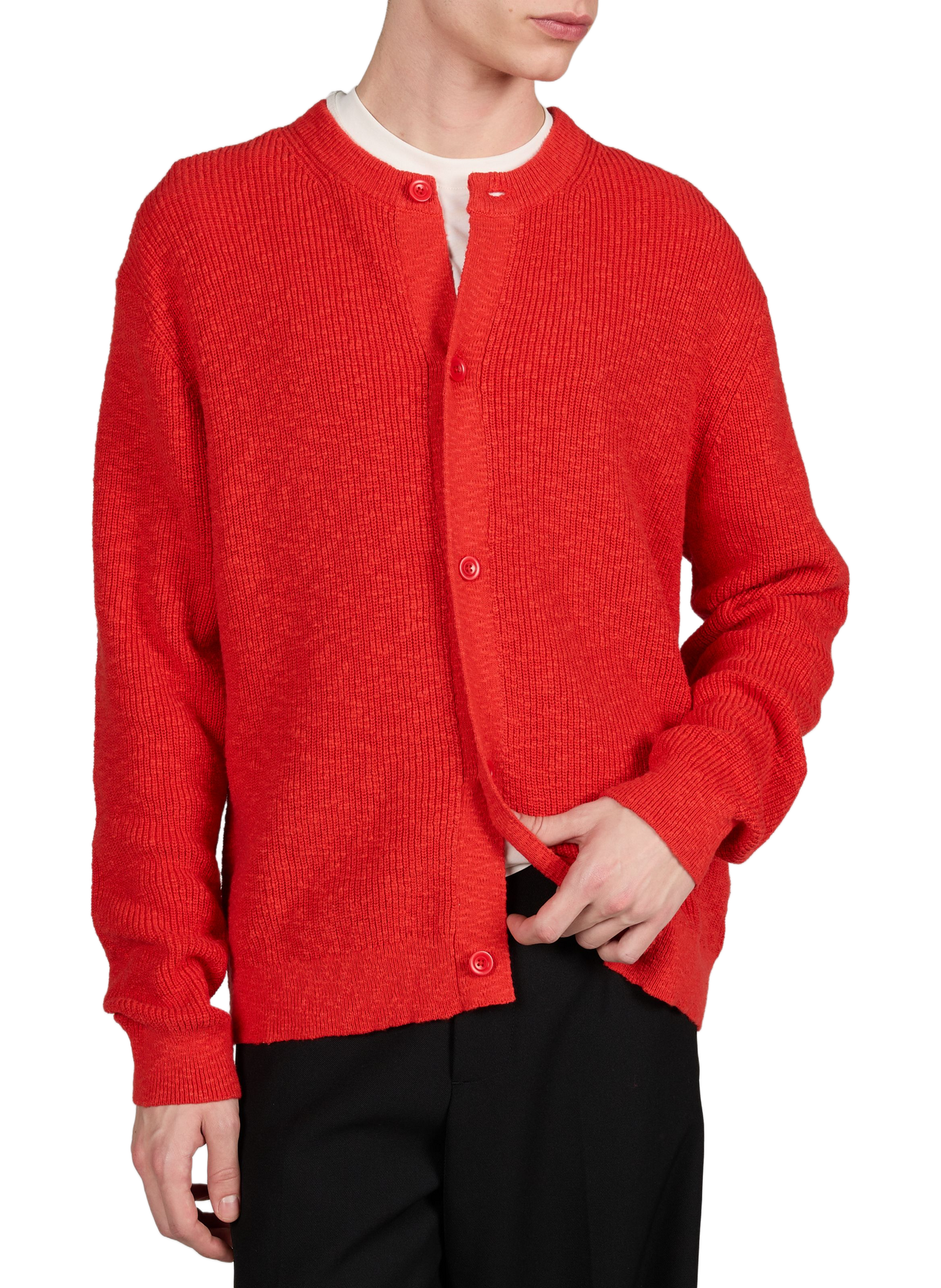 Cardigan en coton  NN.07 Rouge