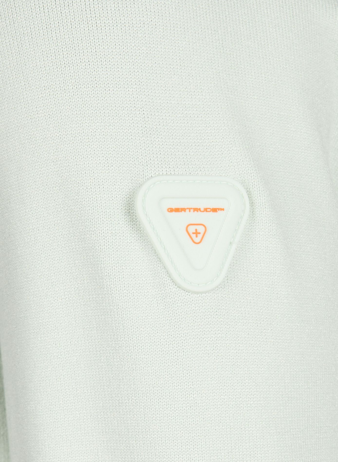 Einfarbiger Pullover mit Logo GERTRUDE ET GASTON Grun