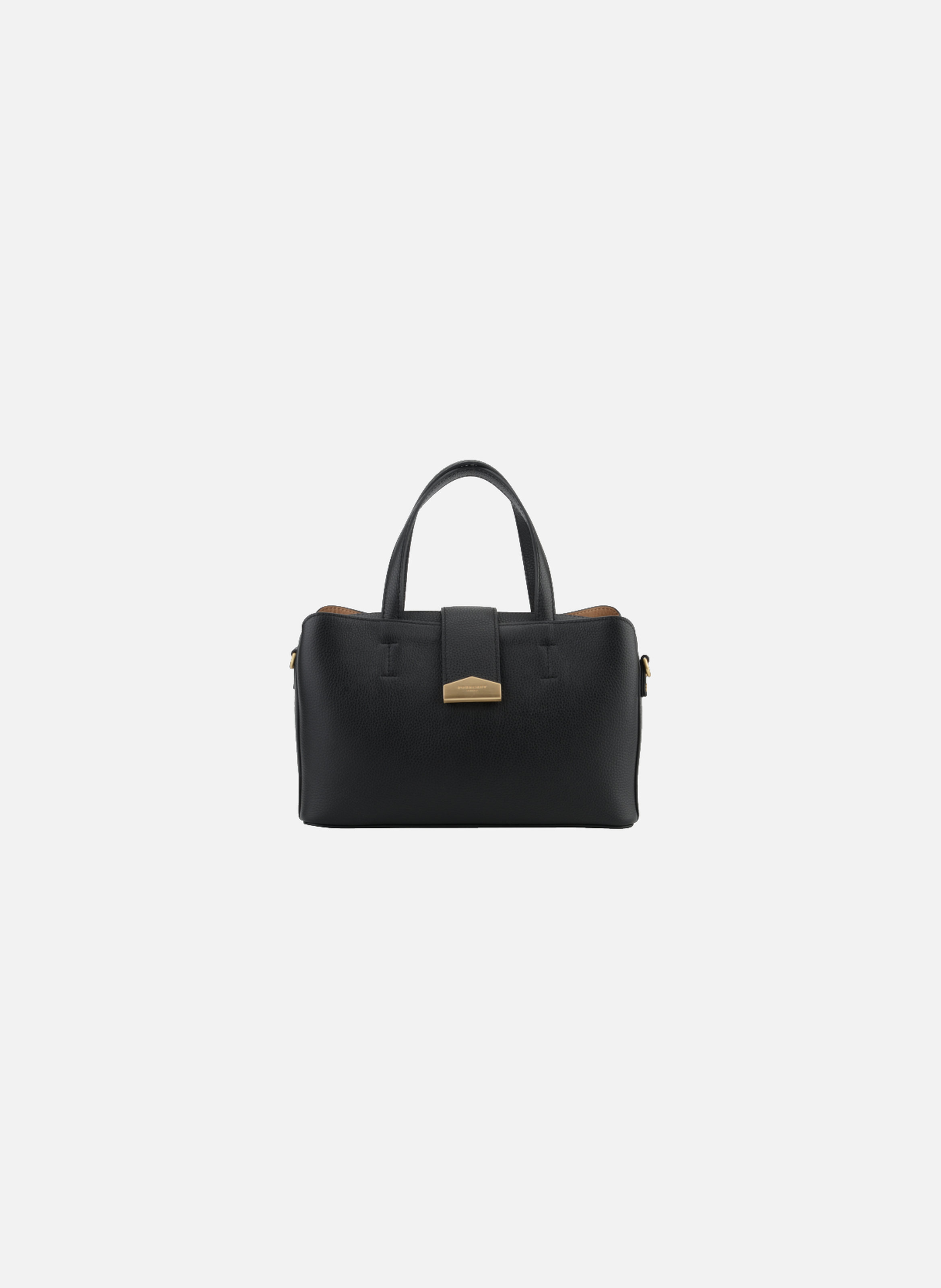 Cavalcade | sac à main mm en cuir de vachette POURCHET Noir