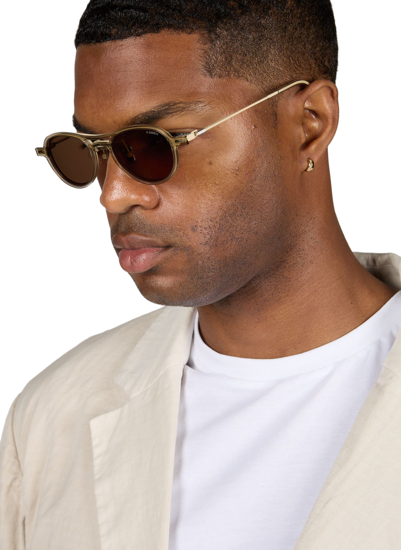 Sunglasses Hikari MAISON KITSUNÉ Brown