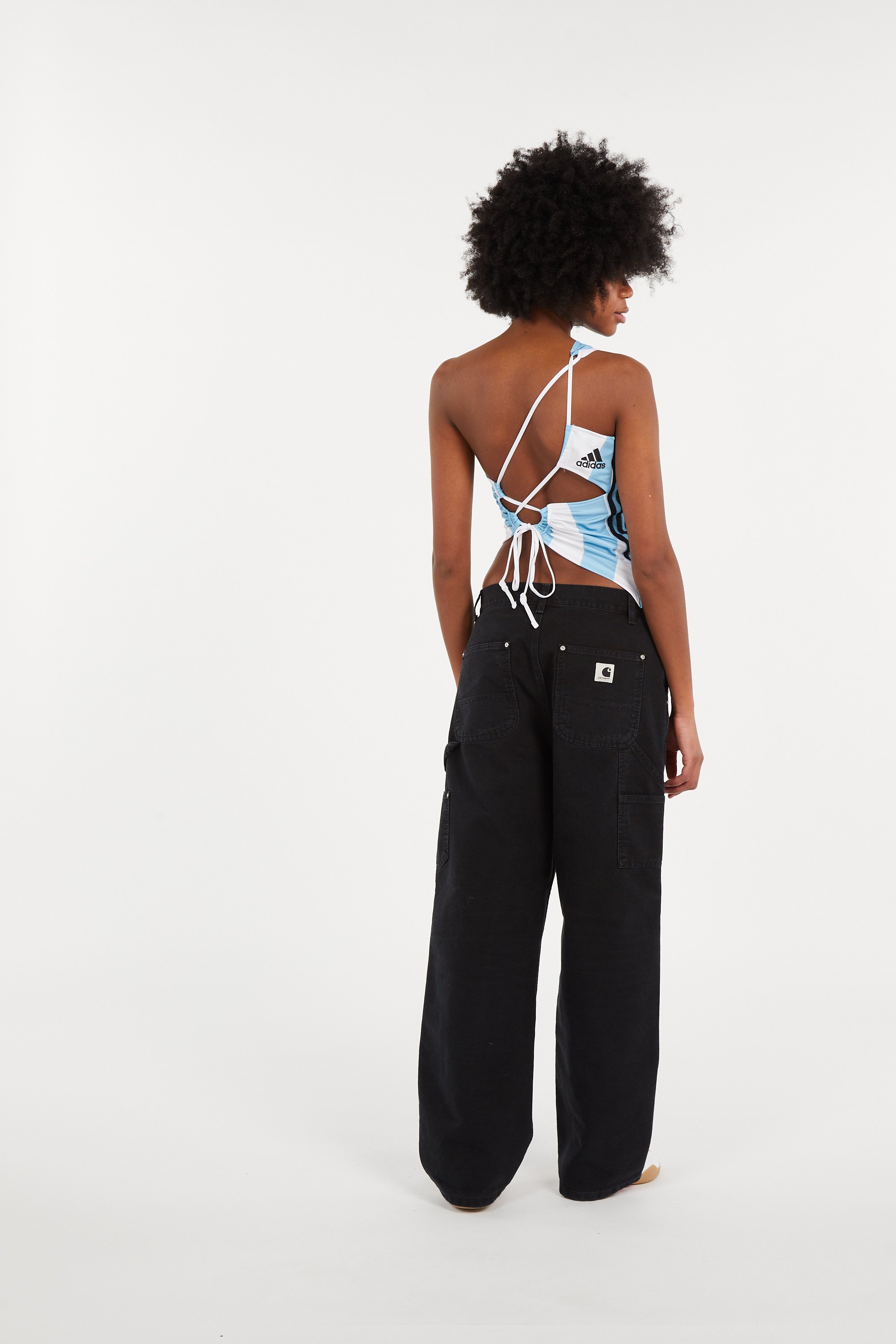 Pantalon w' brandon double knee pant CARHARTT WIP Gris