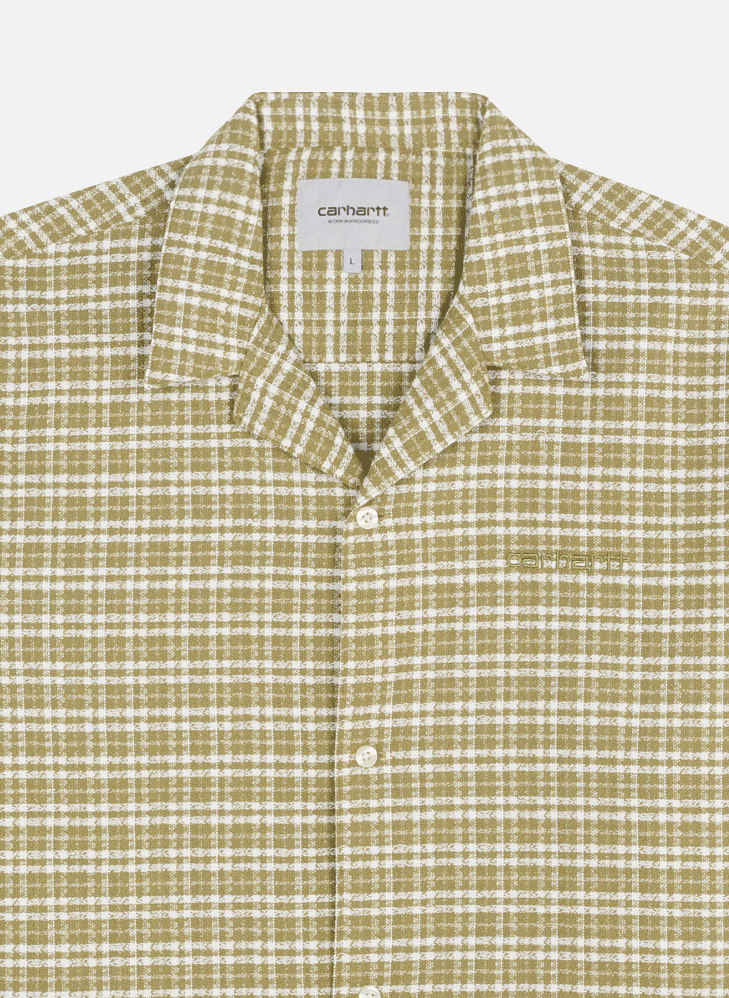 Chemise s/s kander shirt CARHARTT WIP Vert