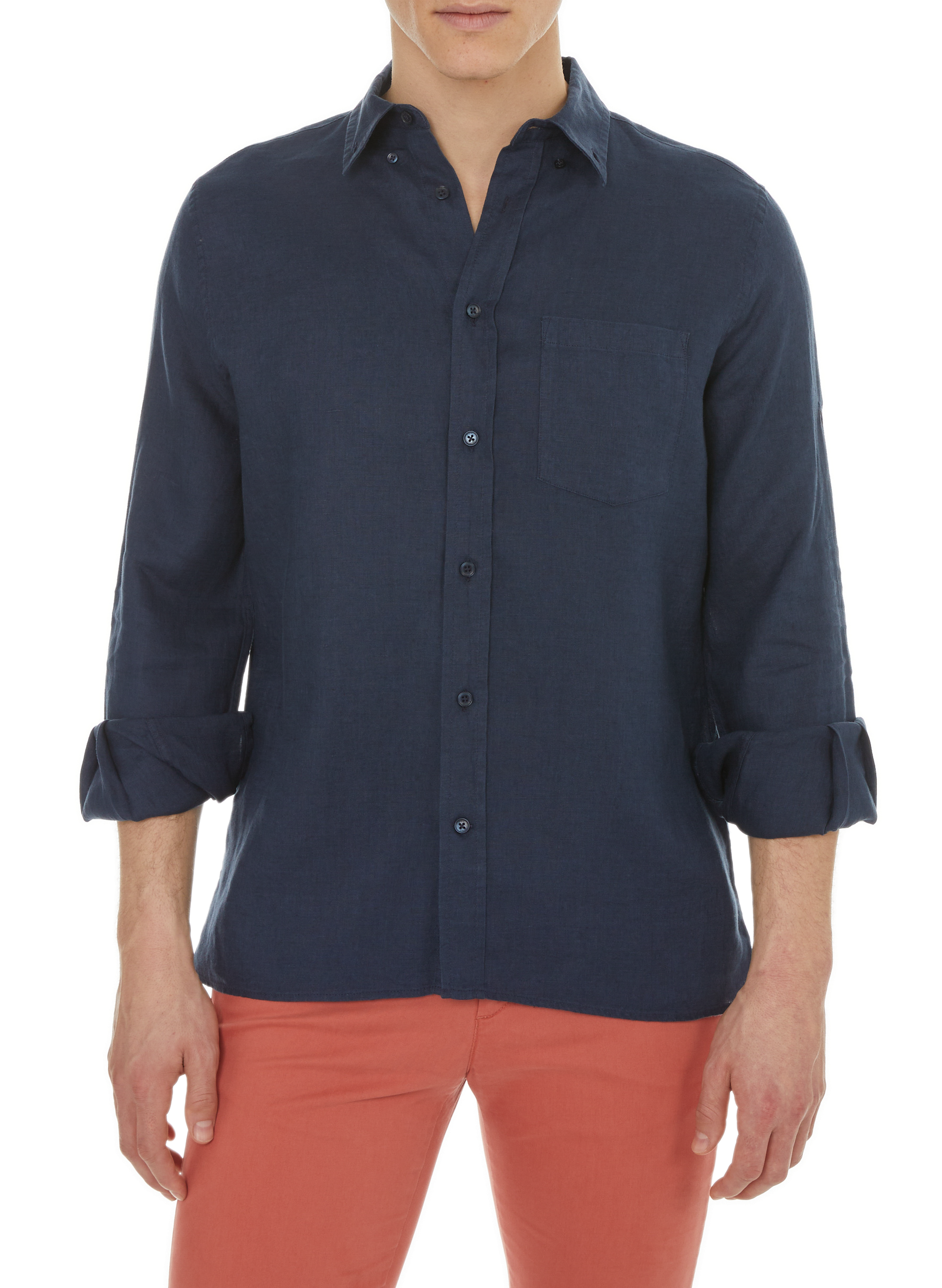 Linen shirt  AIGLE Blue