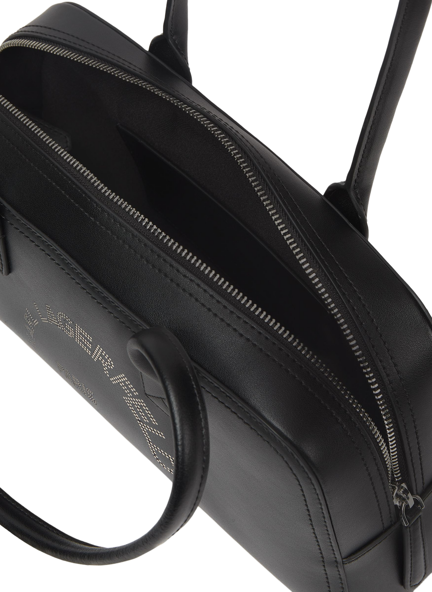 Sac K/Daily en cuir KARL LAGERFELD Noir