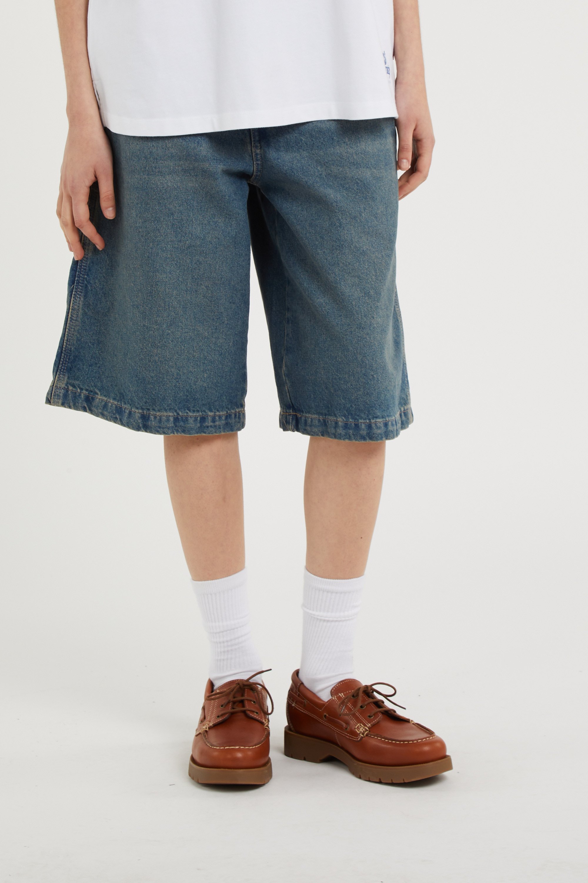 Short 957 13 inch denim short w DICKIES Bleu