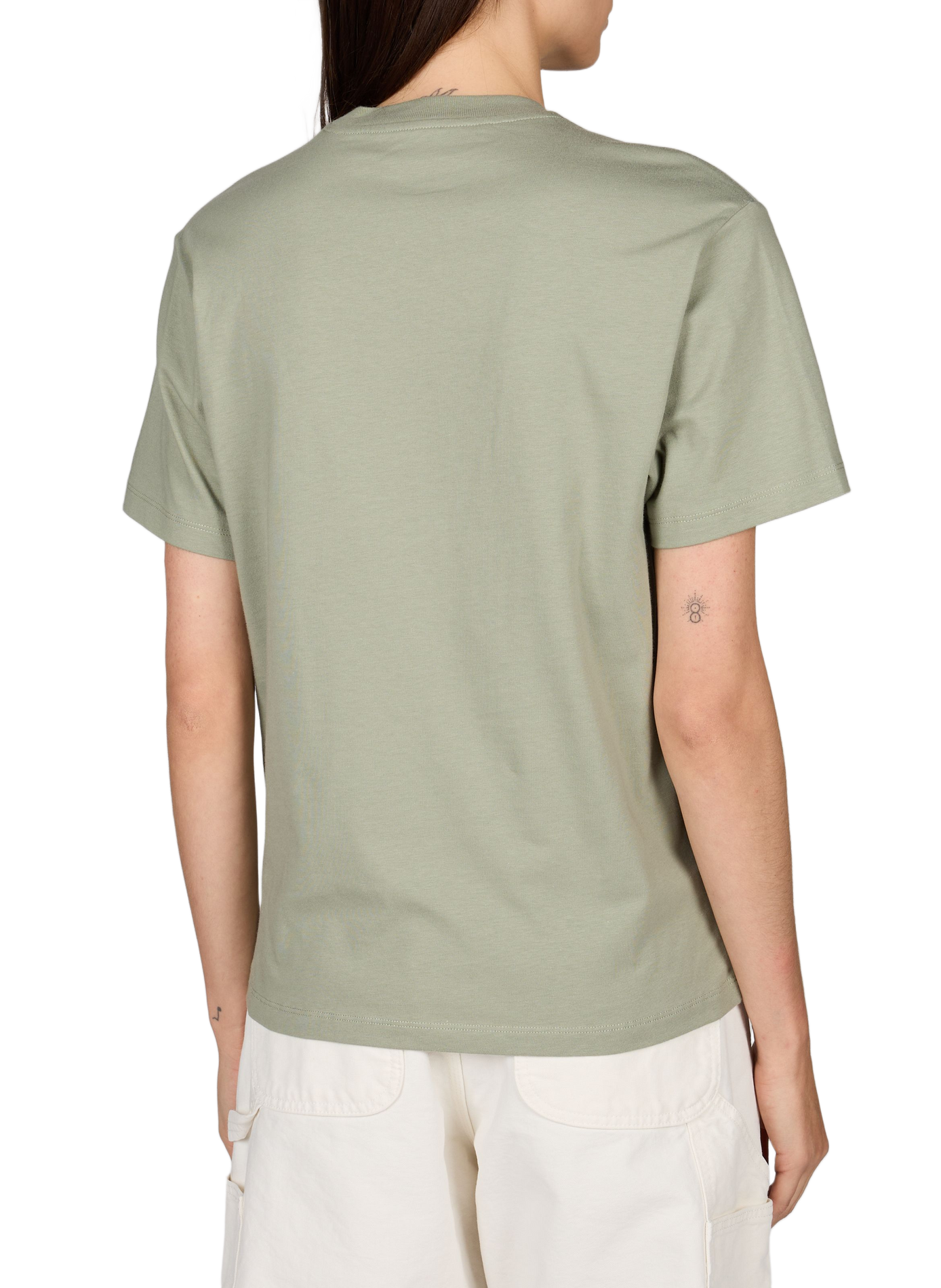 Short-sleeve cotton pullover CARHARTT WIP Green