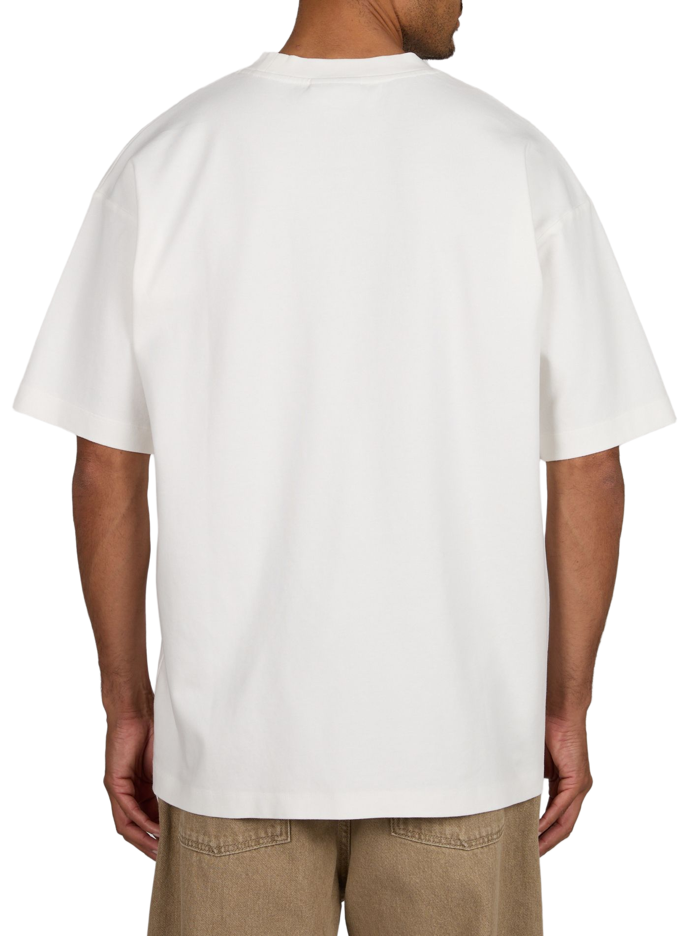 Tee-shirt oversize en coton DROLE DE MONSIEUR Blanc