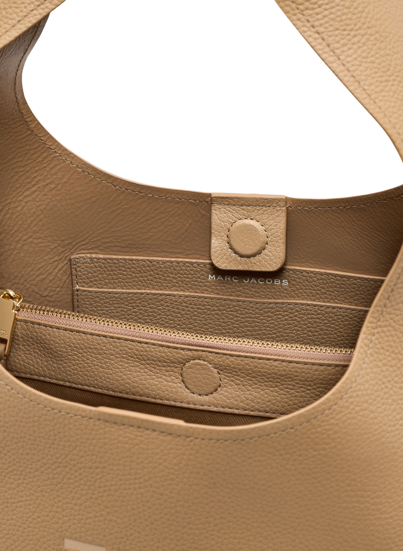 Sac à main en cuir MARC JACOBS Marron